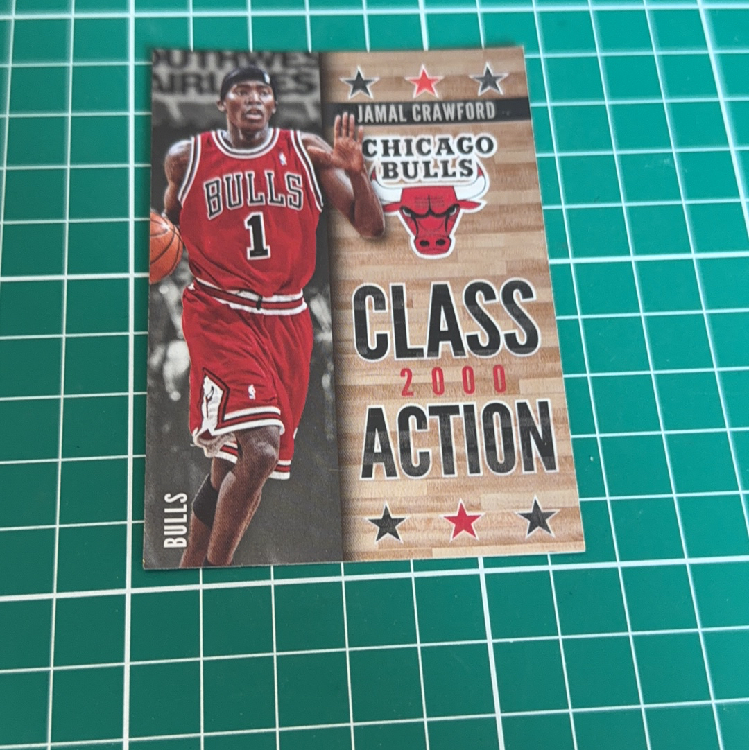 2013-14 Panini Americana Jamal Crawford S.p.a. 贾马尔克劳福德class action 特卡 闪卡 新秀选图 十年老卡 绝版卡 稀有大比例