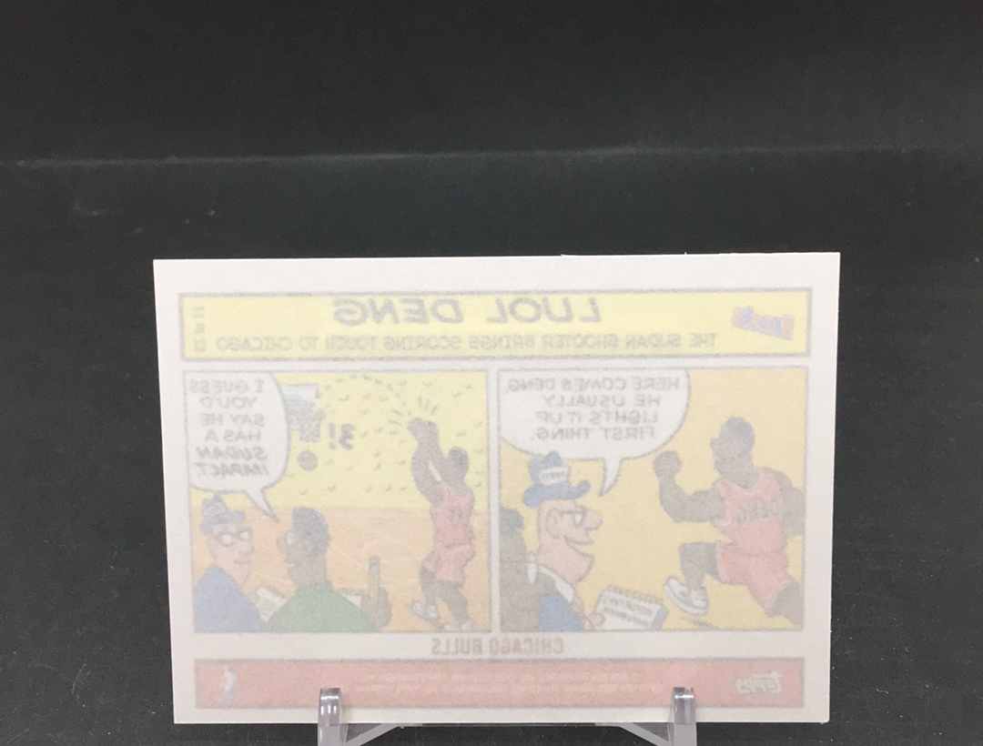 【DC拍卖】11.21 TOPPS BAZOOKA 大比例漫画特卡 经典老特 实卡美如画 公牛青年军领袖 英国乔丹 鲁尔 邓