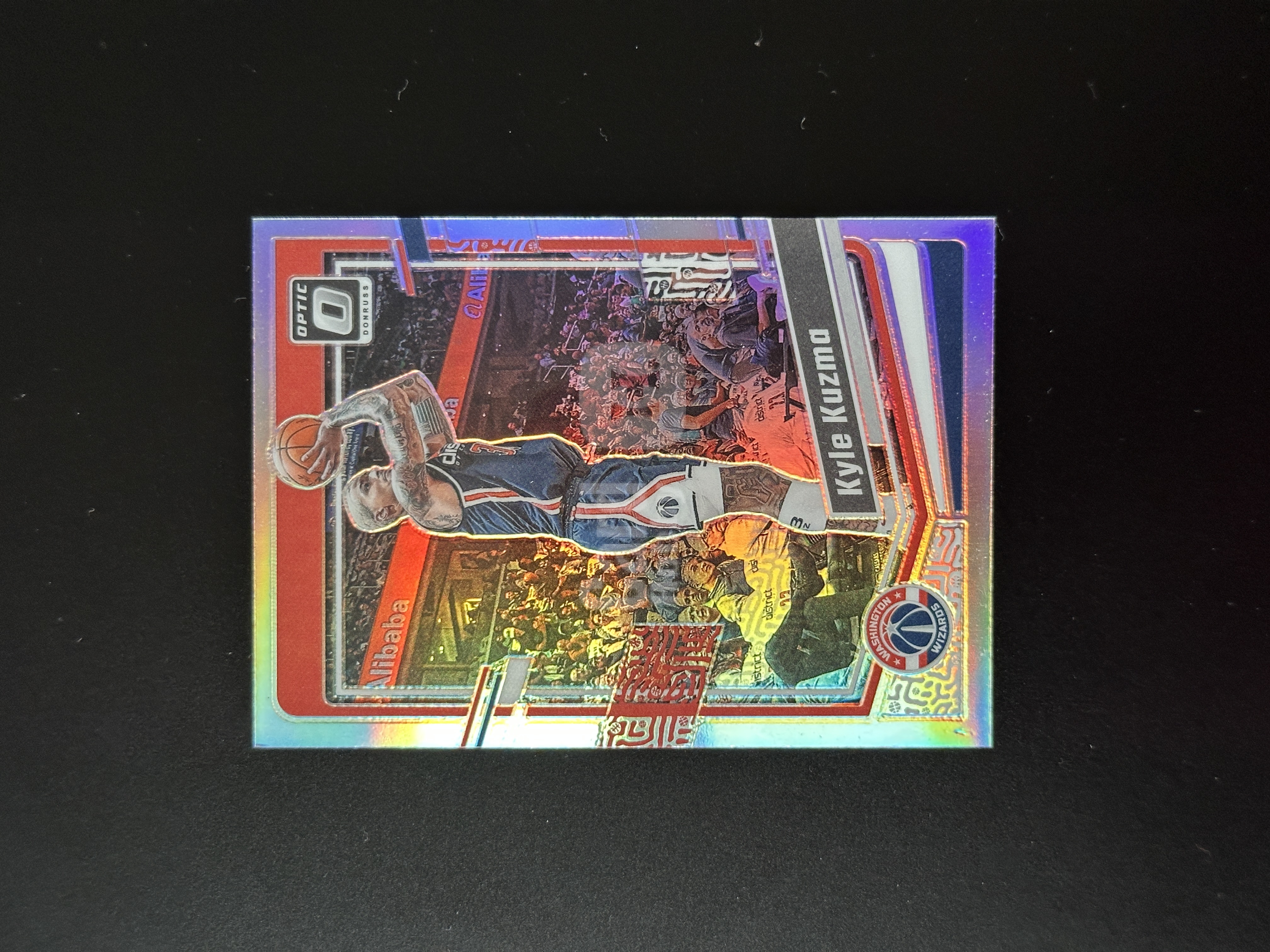 2023-24 Panini Donruss Optic Kyle Kuzma 杜蕾斯OP 奇才 凯尔库兹马 编号74 银折 折射 凑套必备 卡品如图