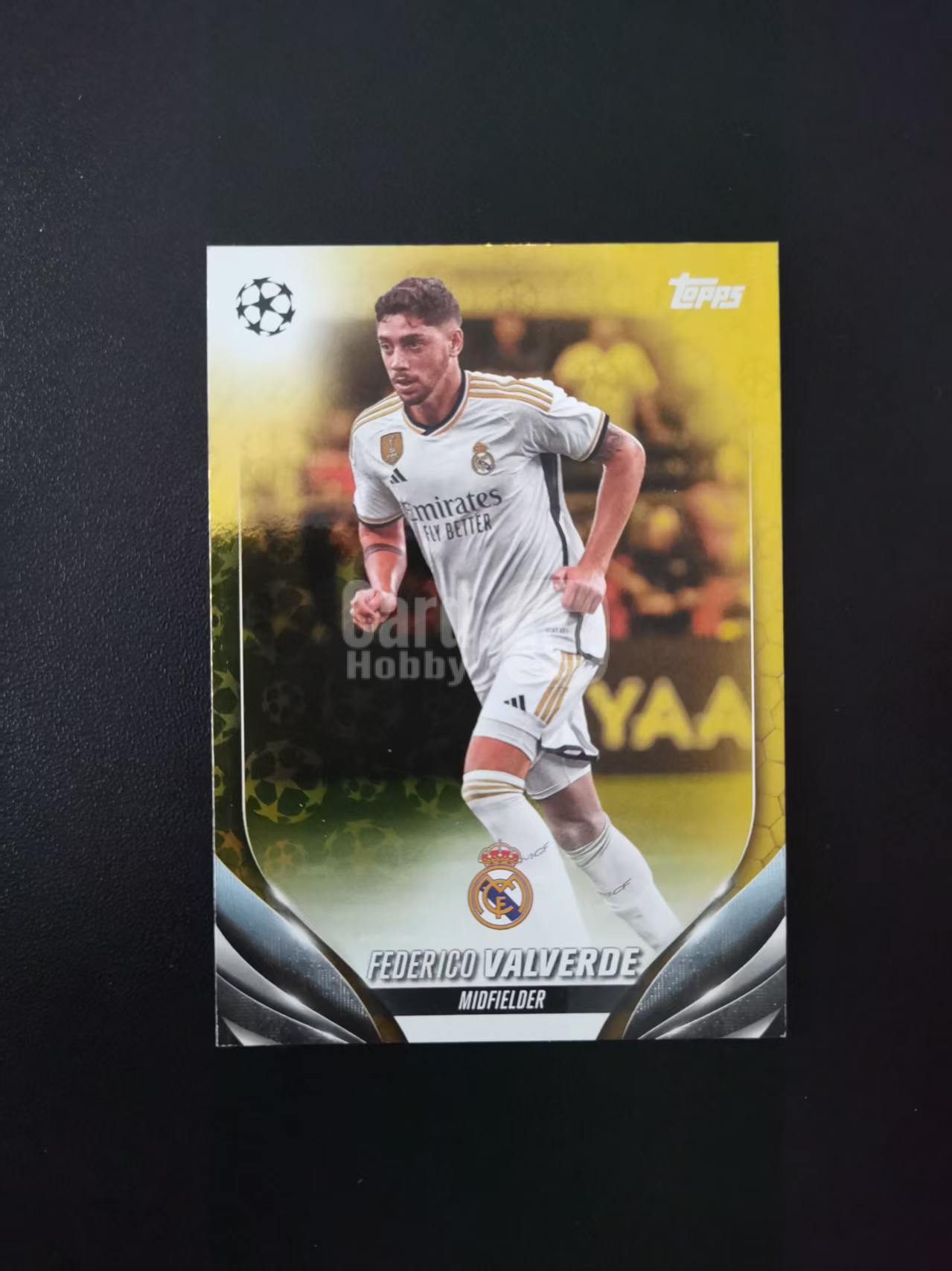 2024 Topps Topps Federico Valverde 巴尔韦德 皇马 欧冠联赛 折射 收藏凑套 瑕疵如图 免费代拍zyjhSD2