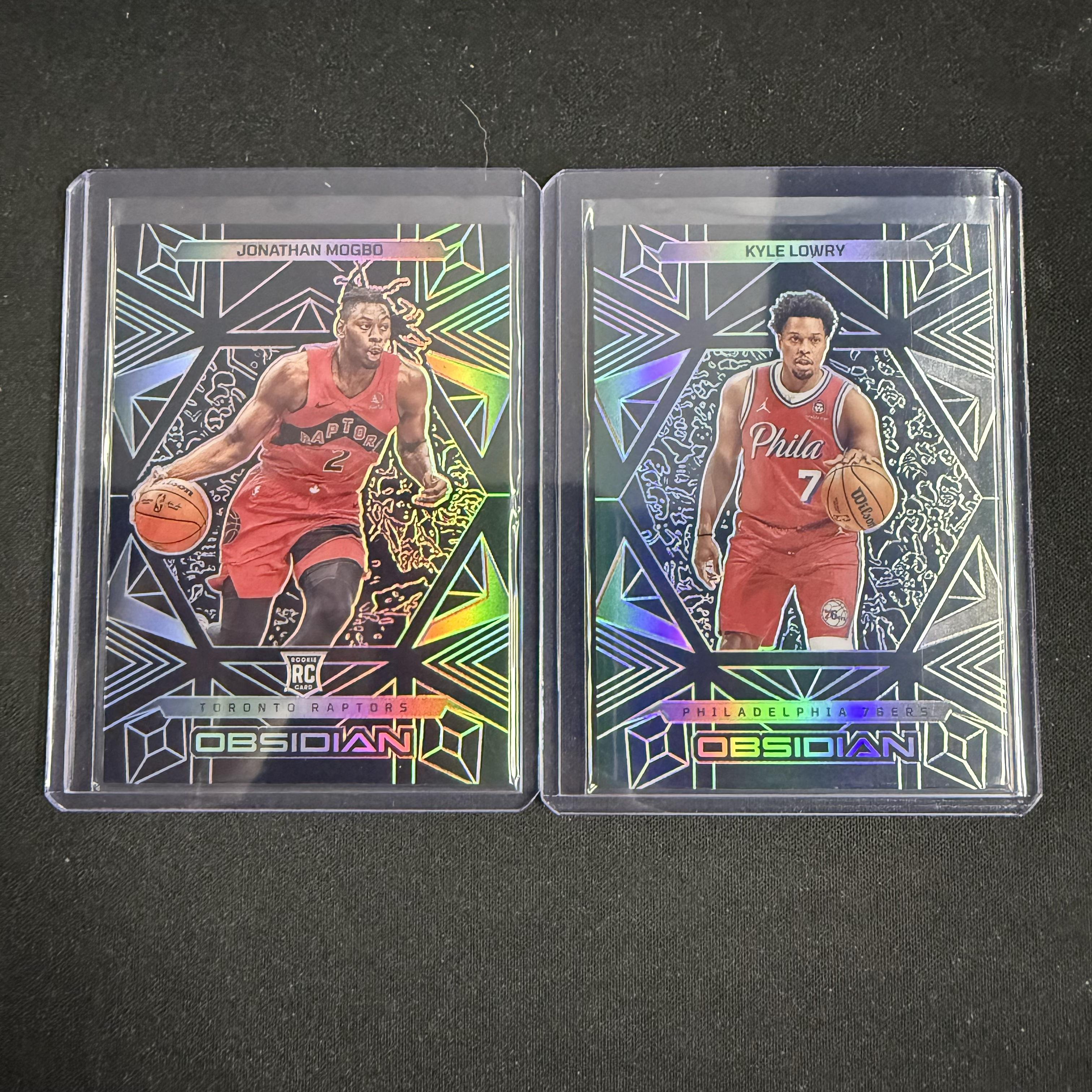 2024-25 Panini Obsidian Jonathan Mogbo RC 【SC拍卖】黑曜石 新秀 莫格博 洛瑞 银折 lot 收藏必备(ing哥)