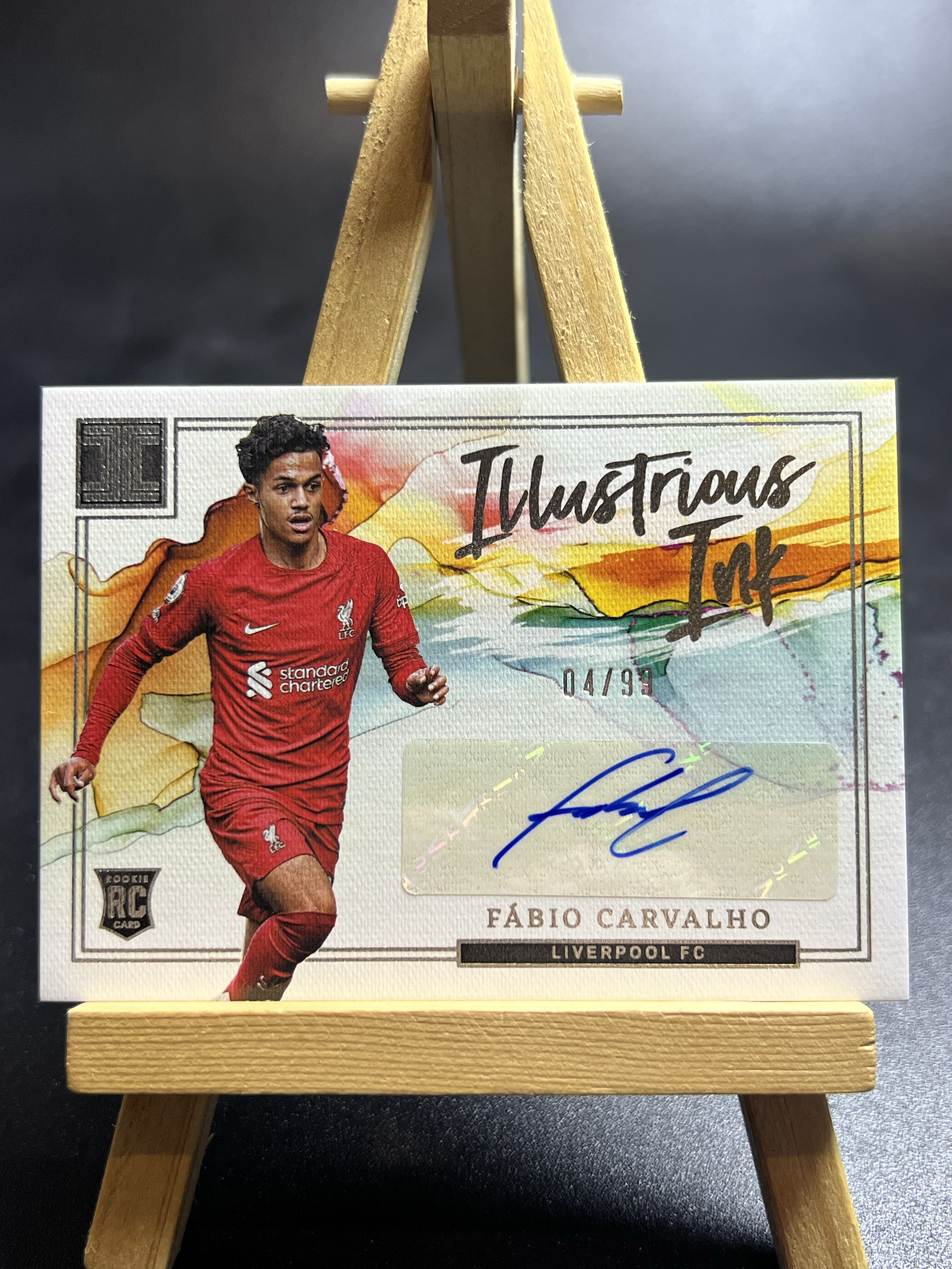 2022-23 Panini Impeccable Fabio Carvalho RC 法比奥 卡瓦略 签字 04/99编 新秀 利物浦 英超 小真金 李哥 叉叉拍卖