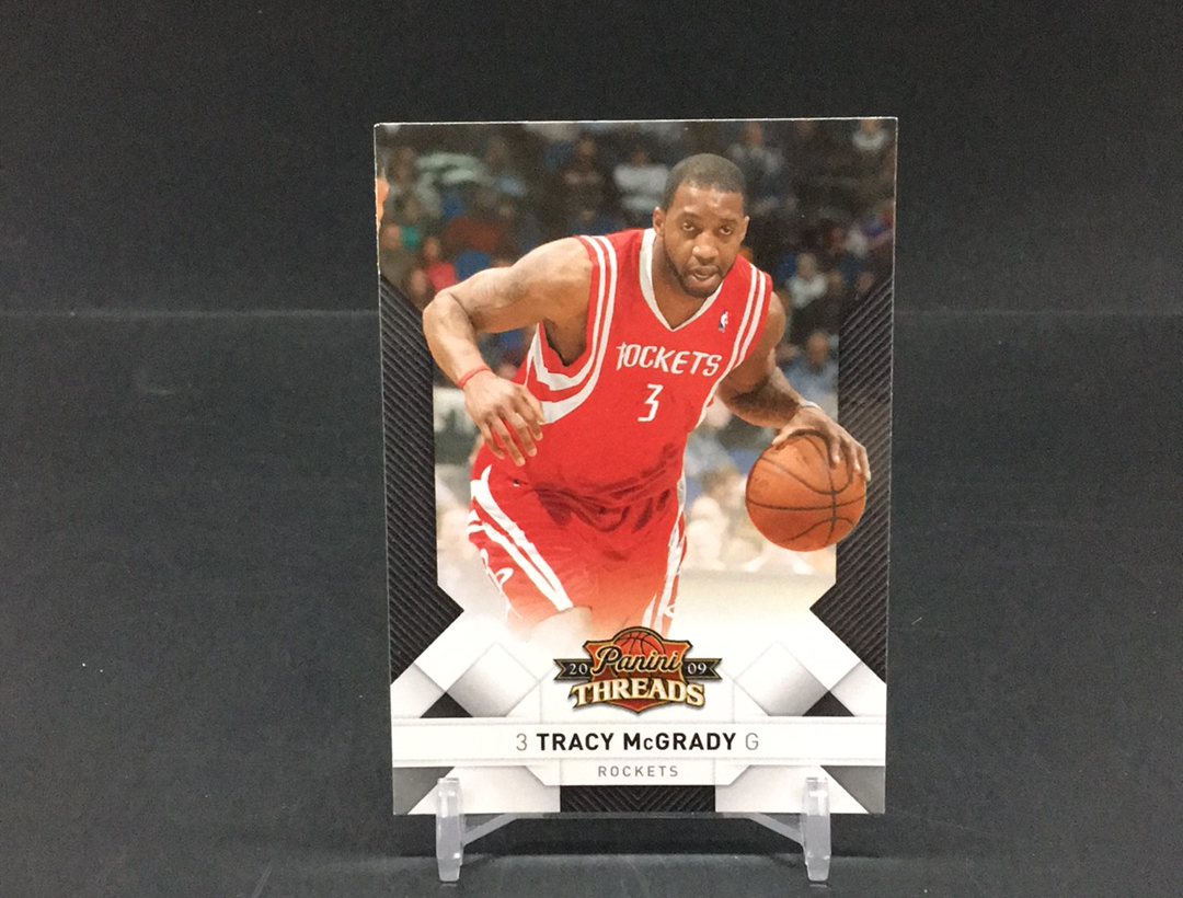 【DC拍卖】11.19 PANINI THREADS 小背心系列 名人堂名宿 四大分卫之一 T-MAC 麦迪(微瑕)