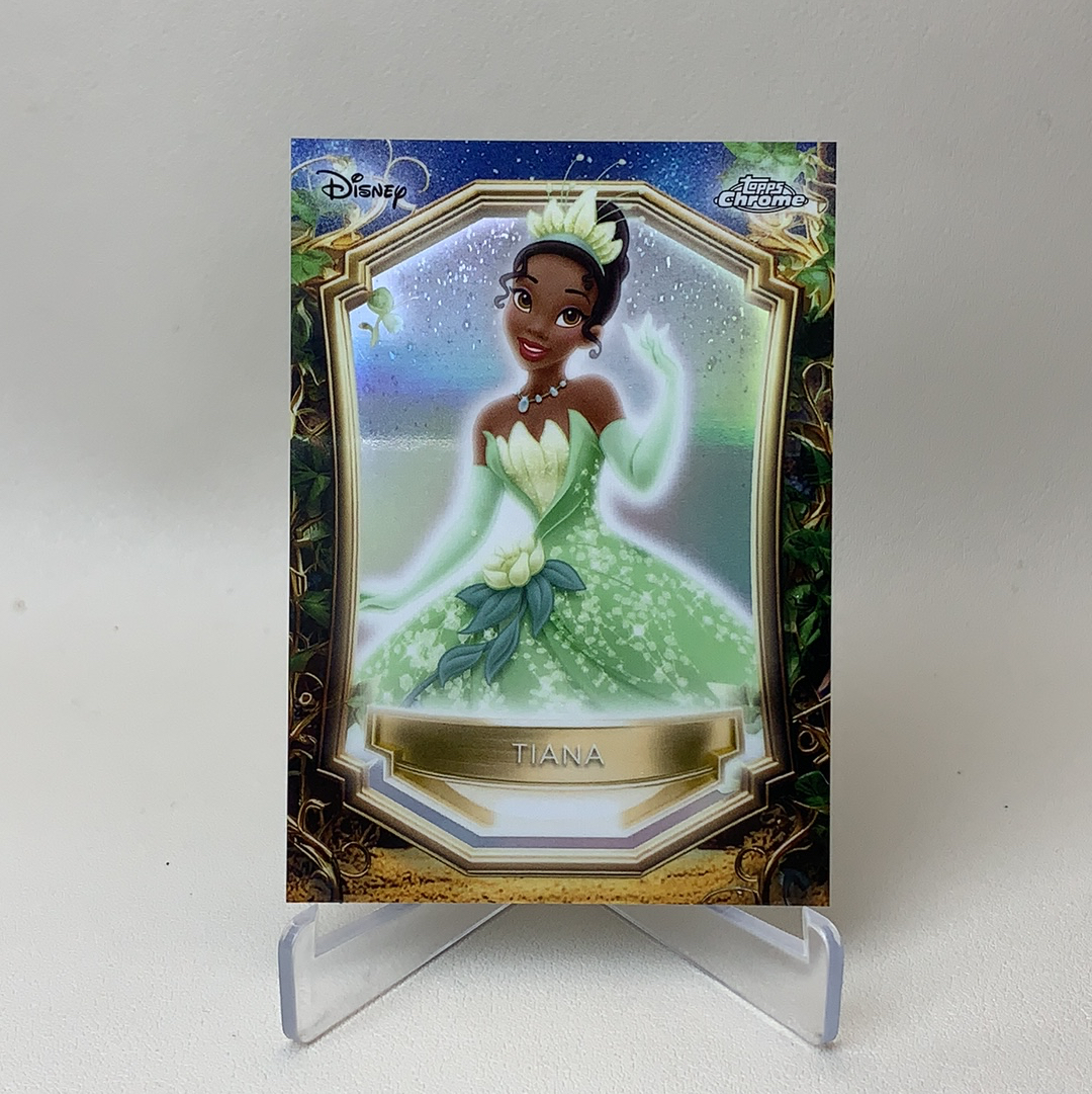 【弈卡代拍】2025 Topps Disney Wonder mega 元年迪士尼公主盒 镜面特卡 大比例 稀有 Tiana 蒂安娜 公主与青蛙 #E-7 品相如图 凑套必备 刘