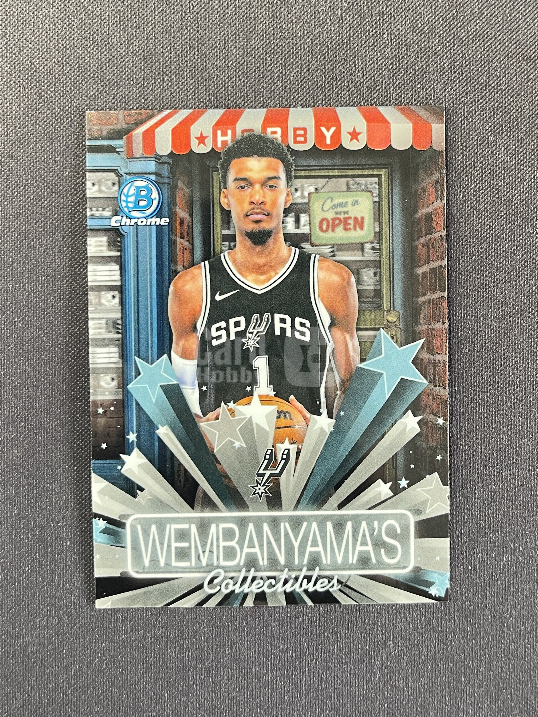2025-26 Topps Bowman Chrome Victor Wembanyama BM 马刺 斑马 维克托 文班亚马 HobbyStars 特卡 选图漂亮 联盟门面
