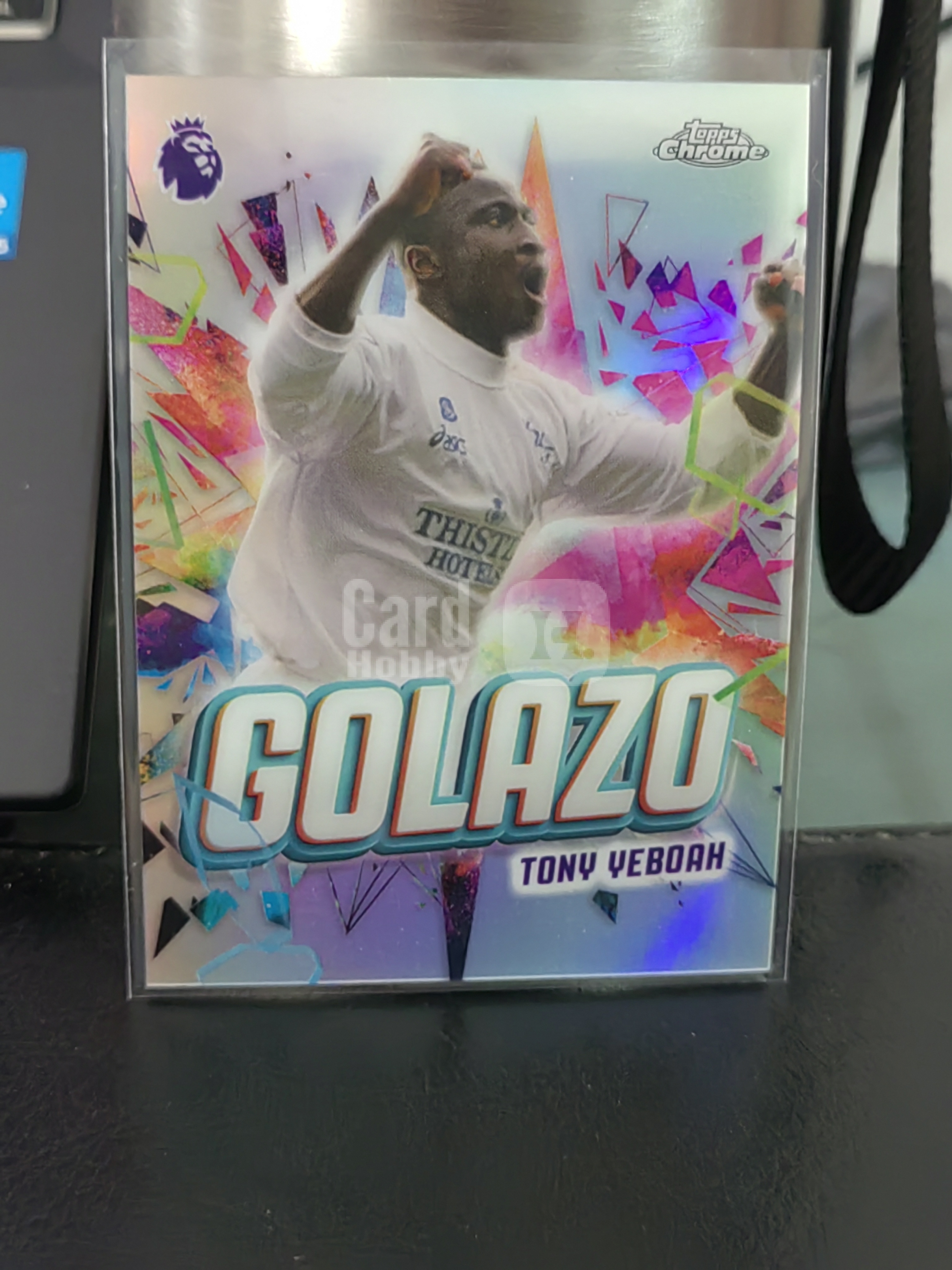 2026 Topps Chrome Tony Yeboah 托尼 耶博阿 利兹联  GOLAZO 进球 特卡 英超 足 白边白角 不保卡品 卡品如图