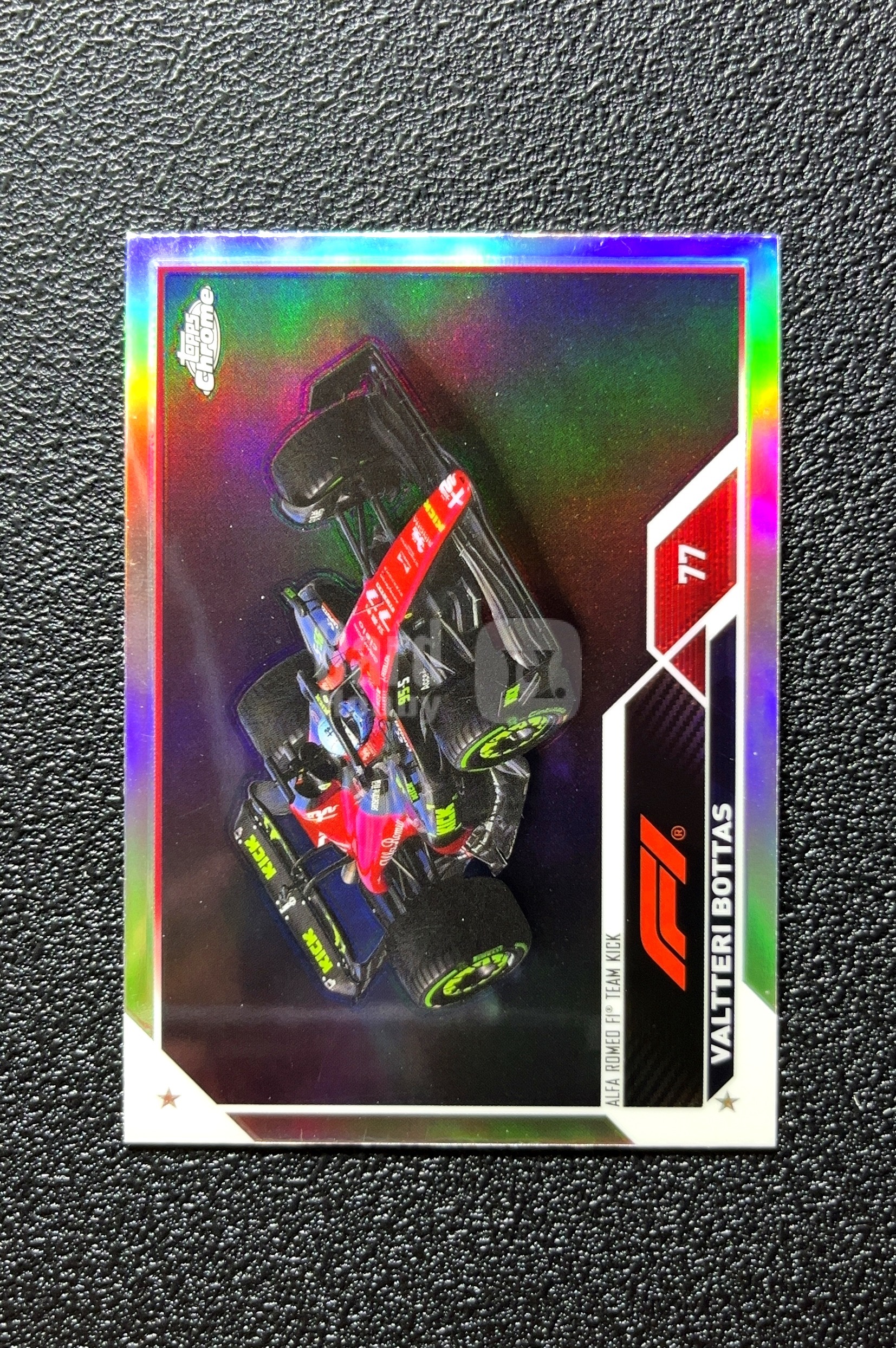 【小白1%代卖】2023 Topps Chrome Valtteri Bottas 瓦尔特利·博塔斯 银折 折射 卡品如图 高价值 #39 Alfa Romeo F1 Team 0806
