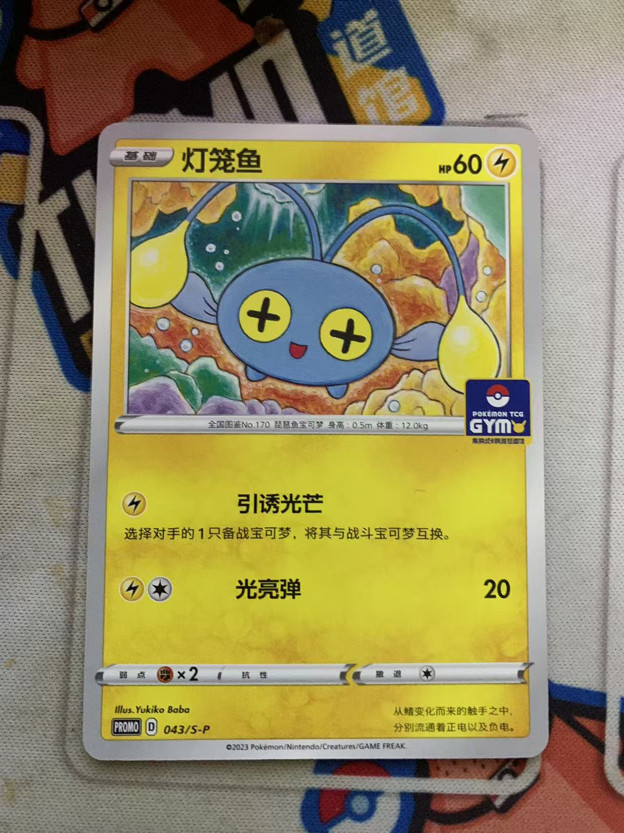 2024 Pokemon TCG 1 灯笼鱼 道馆包 chs 宝可梦 简中 木水拍卖第九十五期