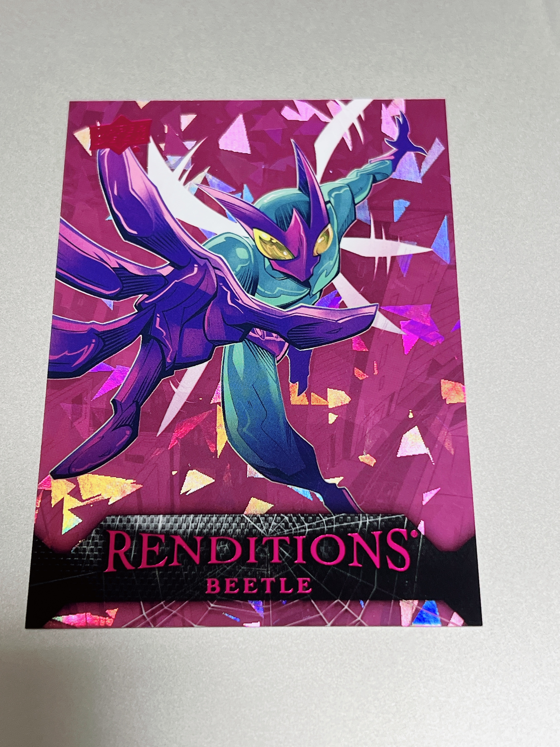 2024 Upper Deck Marvel Renditions Spider-man 漫威 蜘蛛侠 演绎 粉碎冰折 199编 Beetle 83/199 蜘蛛侠反派 凑套必备 绝版收藏