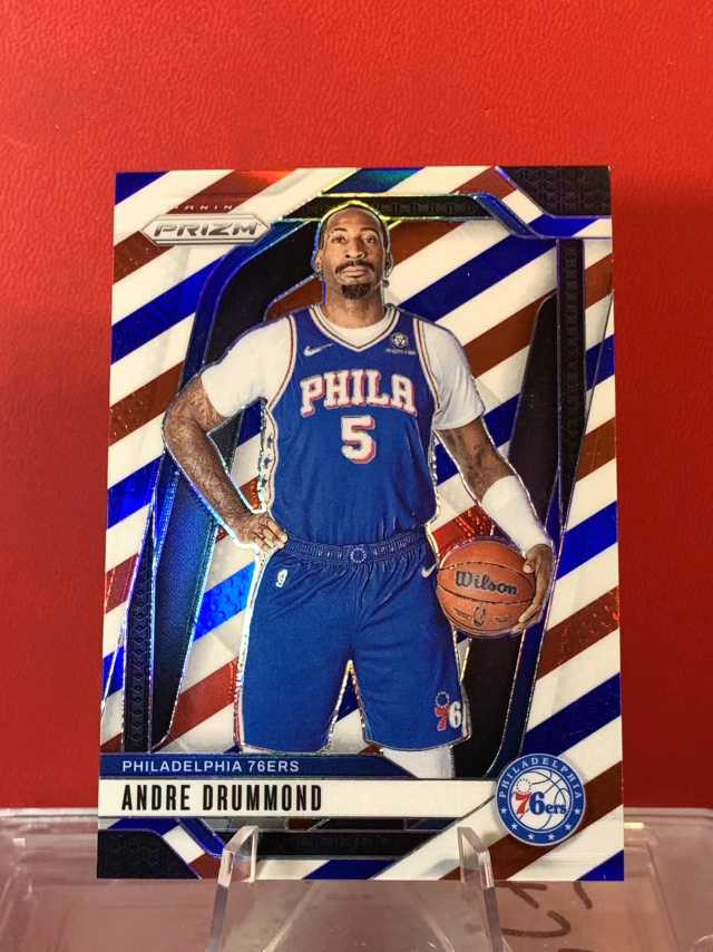 （老末精品代拍)2014-25 Panini prizm Andre Drummond 安德烈 德拉蒙德 76人 新赛季PZ 三色折 顺丰寄付X10