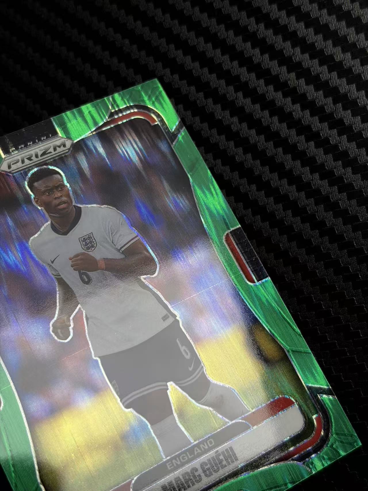 2026 Panini Prizm MARC GUEHI 世界杯pz 英格兰 马克 格伊 绿瀑布折 5编 折射 低编 印刷线 卡品如图 拍前看描述 只合并当天 不累计