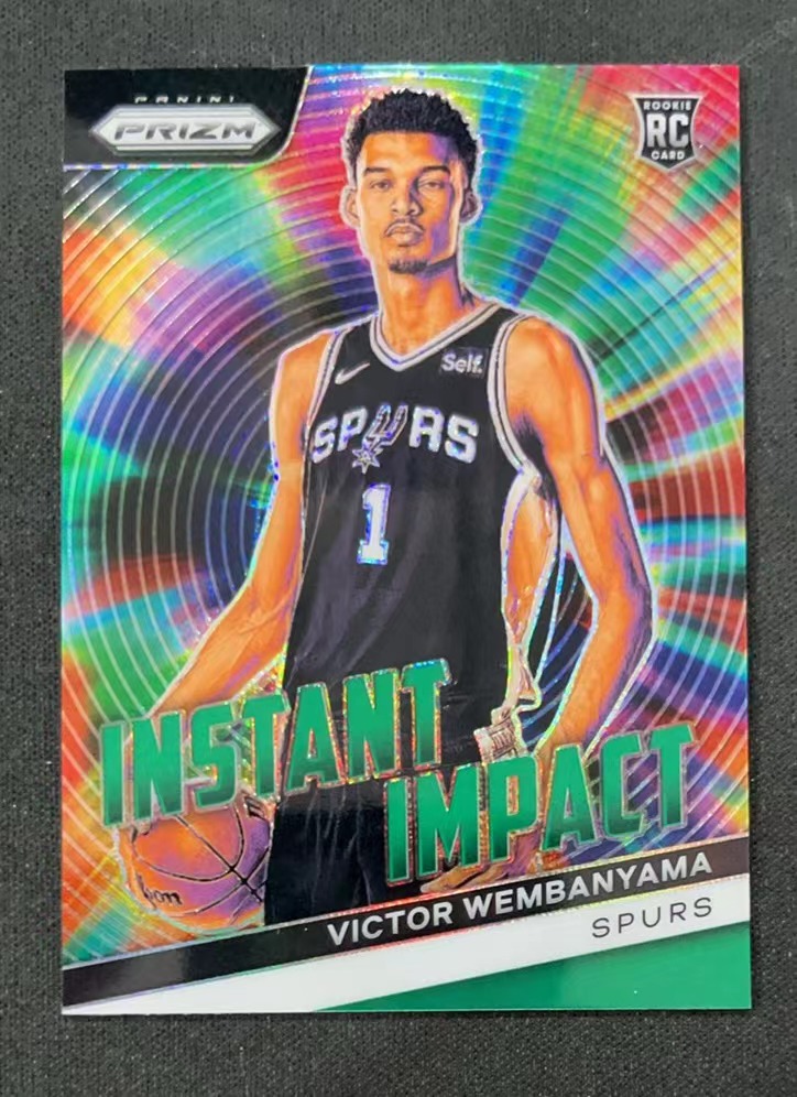 【长安代卖】2023 24 Panini Prizm Victor Wembanyama 马刺 新秀rc 维克托文班亚马 状元 Instant