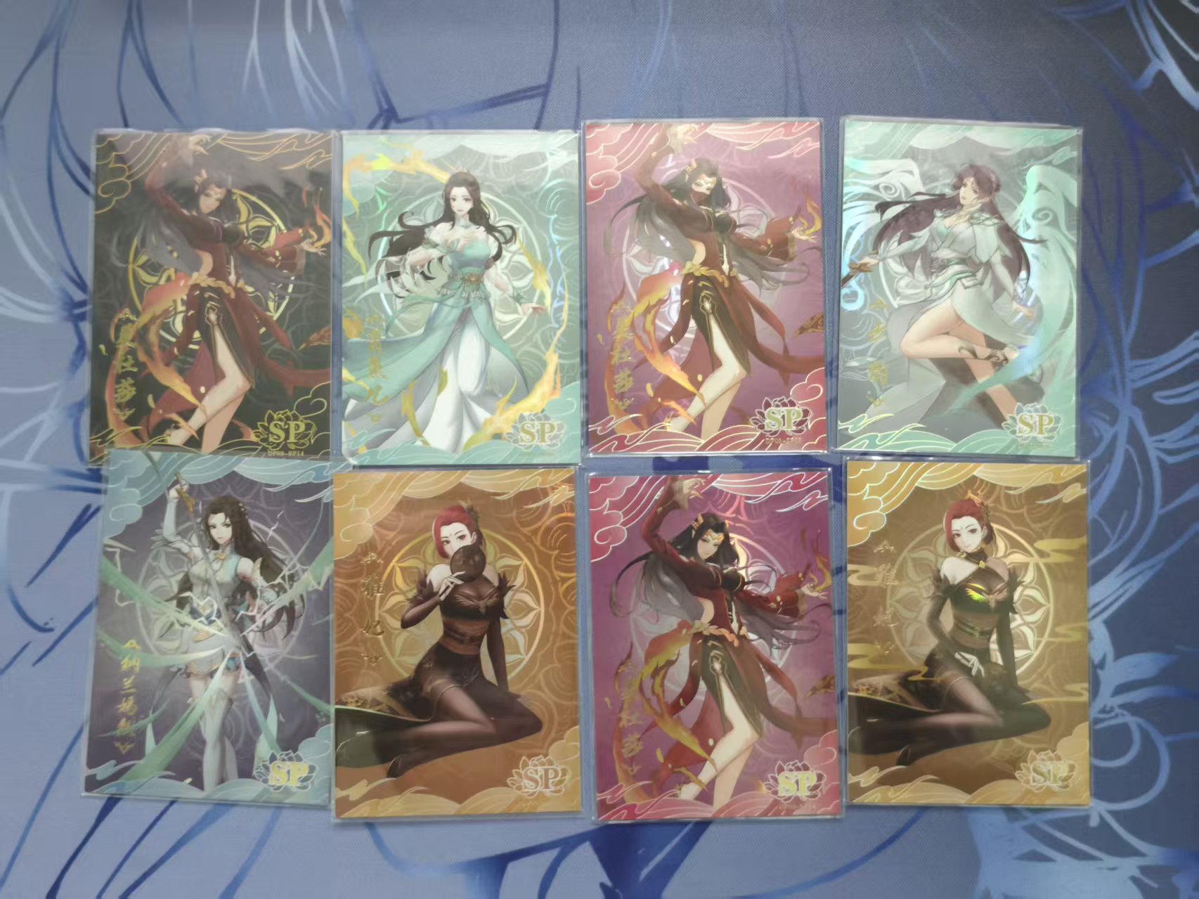 集卡社 斗破苍穹 SP高卡位 萧炎 纳兰嫣然 云韵 美杜莎 雅妃 图中LOT