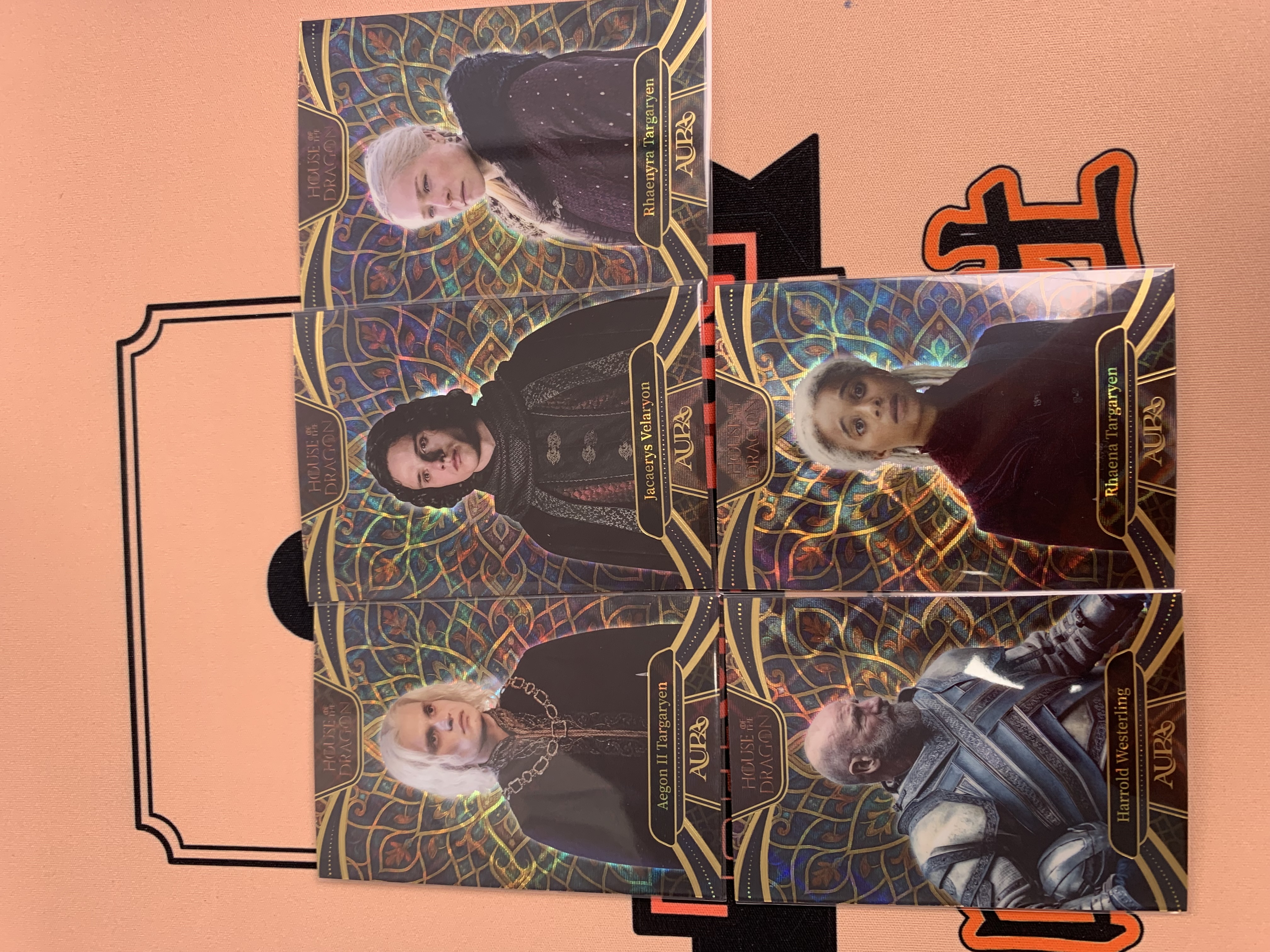 2025 Kakawow 权力的游戏 权游 5张lot 迷盘折/299 不重复 卡品如图 关联:龙妈 雪诺 弥桑代 迪士尼 topps1