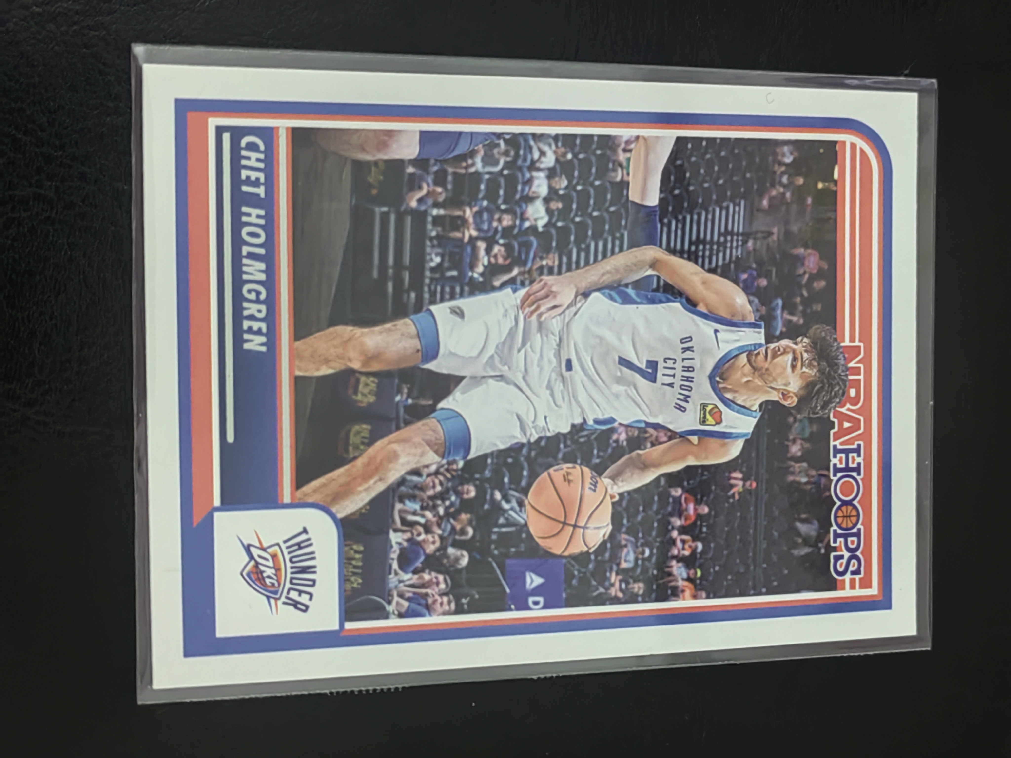 2023-24 Panini NBA Hoops Chet Holmgren Hoops 切特·霍姆格伦 雷霆 篮 凑套 白边白角 不保卡品 卡品如图