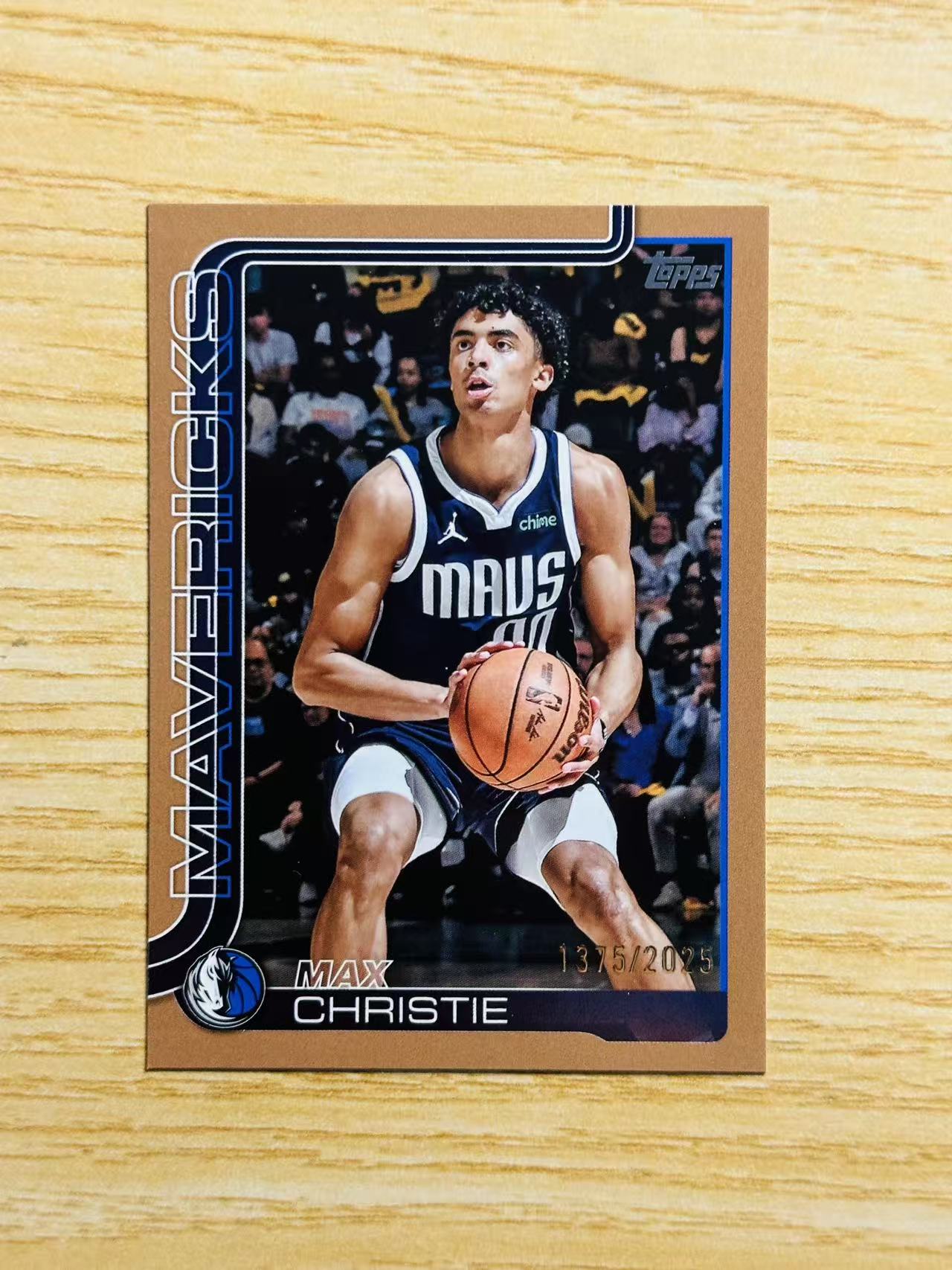 2025 Topps flagship Max Christie 嘿嘿代卖 马克思 克里斯蒂 2025编 年份编 独行侠 收藏必备