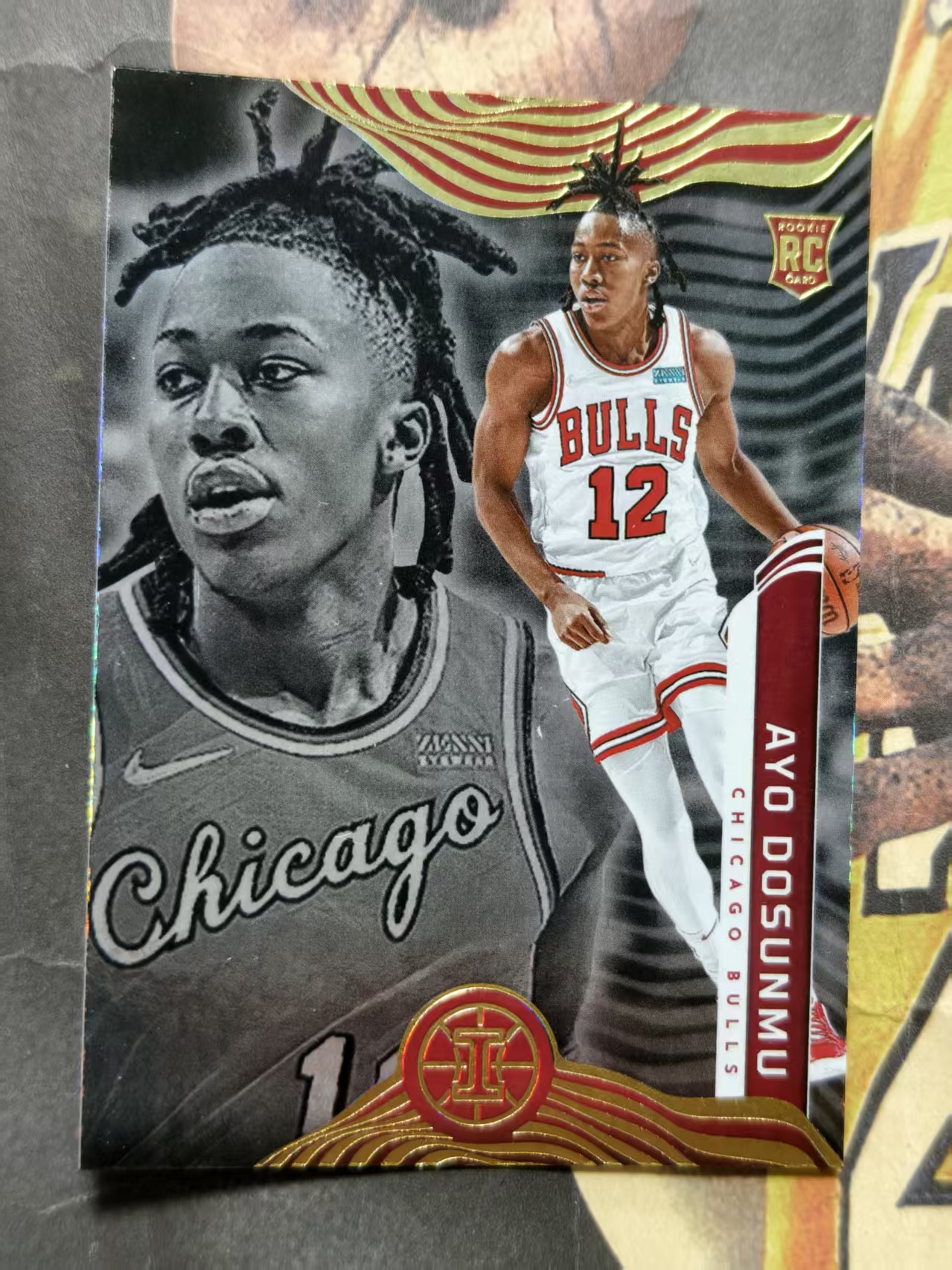 2021-22 Panini Illusions Ayo Dosunmu RC 公牛 新秀 阿约 多孙姆 多孙穆 幻想  铜平行