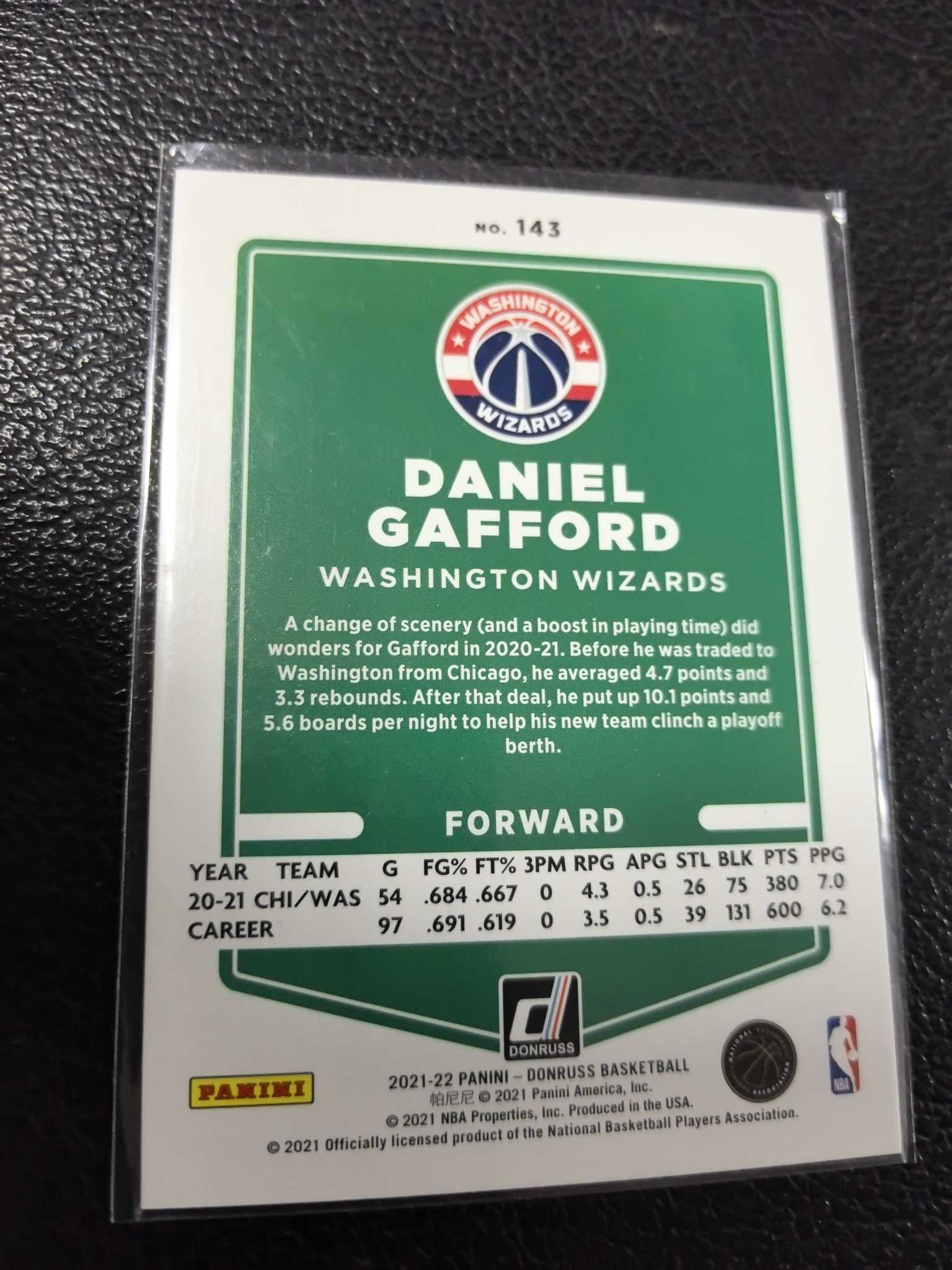 2021-22 加福德 奇才 红折 99编 佛光折 10-8