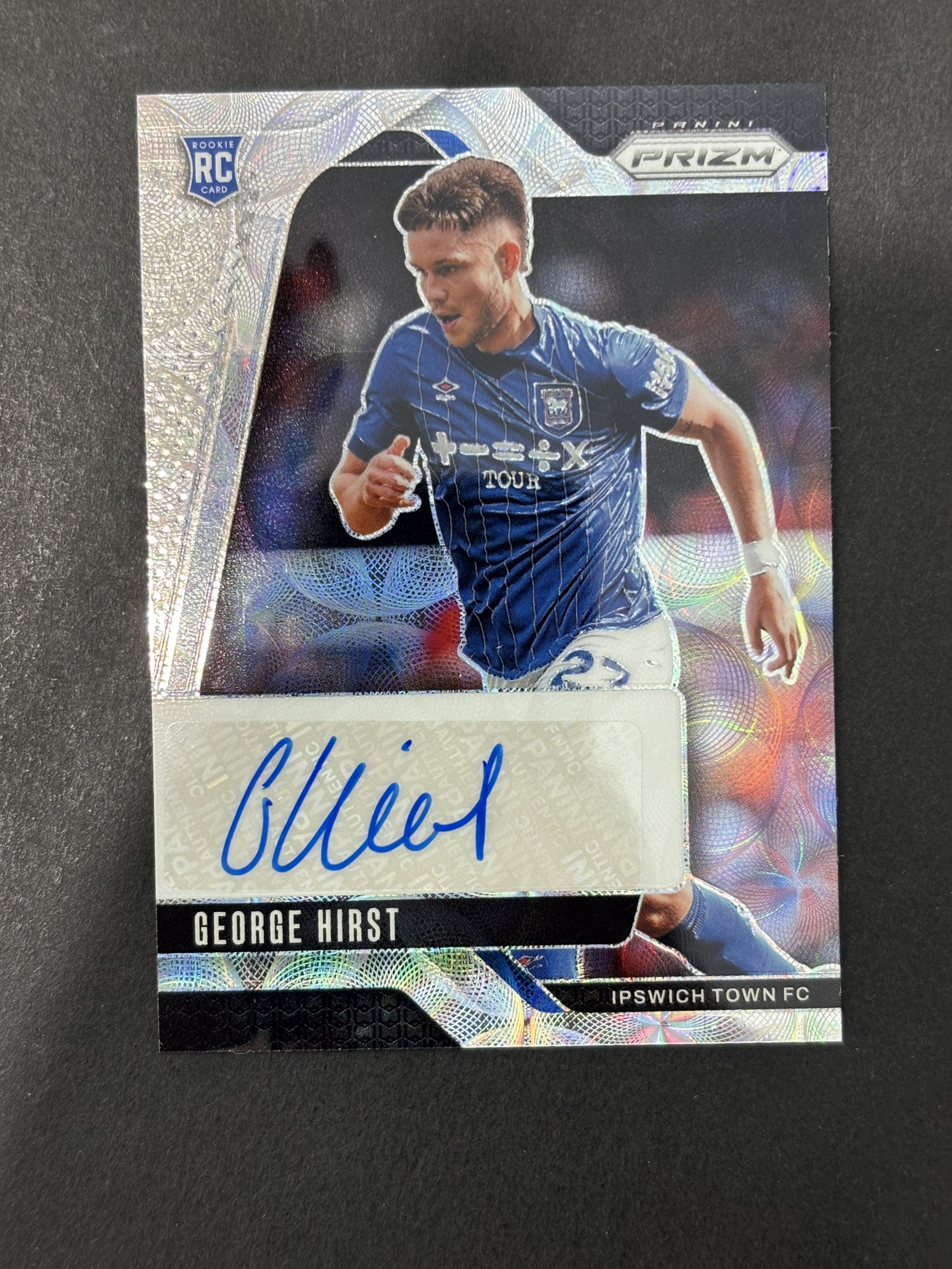 2024-25 Panini Prizm Hirst RC 乔治 赫斯特 签字 银折签 圈圈折 新秀 英超 卡品如图 陈大队