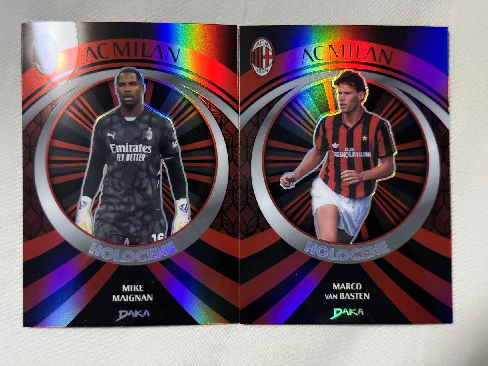 2024-25 DAKA AC米兰队盒 Marco Van Basten 【mxn拍卖】达咖 达卡 范巴斯滕 迈尼昂 35编 涡轮 特卡 AC米兰 AC MILAN 荷兰 法国 凑套必备 不发到付