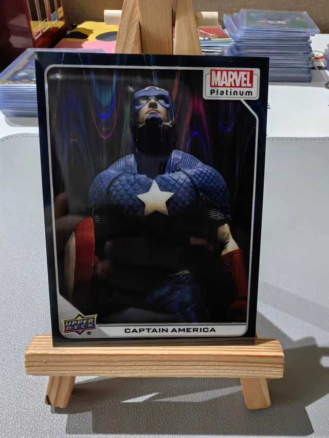 【佩妮拍卖】2022 Upper Deck Marvel (MCU) 漫威白金系列 铂金盒 Captain America 美国队长 516/799编 卡品如图 拍前请阅读描述 XPXP0408
