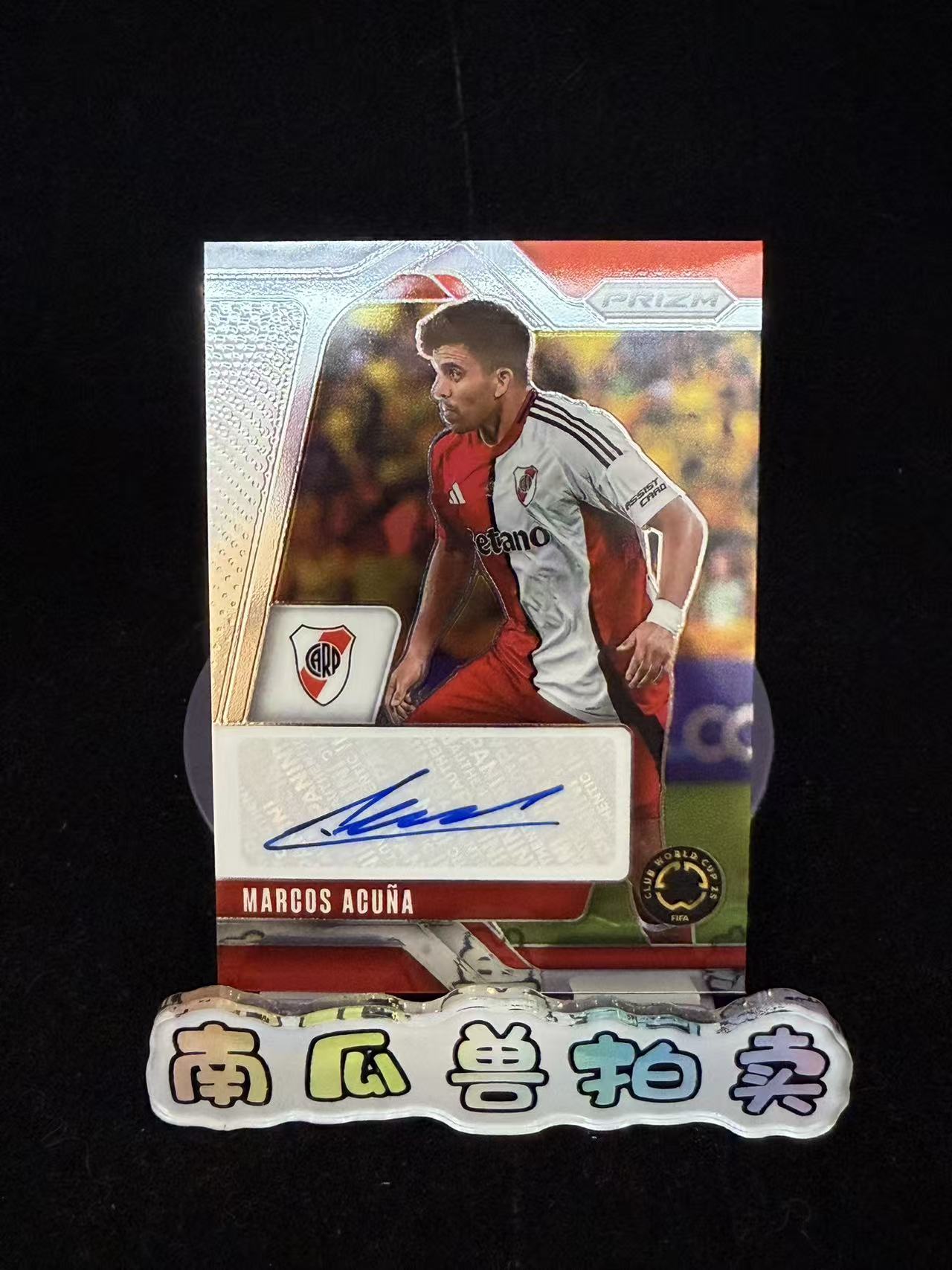 2025 Panini Prizm Marcos Acuna 世俱杯PZ 河床 马科斯 阿库尼亚 签字 签名 2 不保卡品 南瓜兽瓜哥11.20