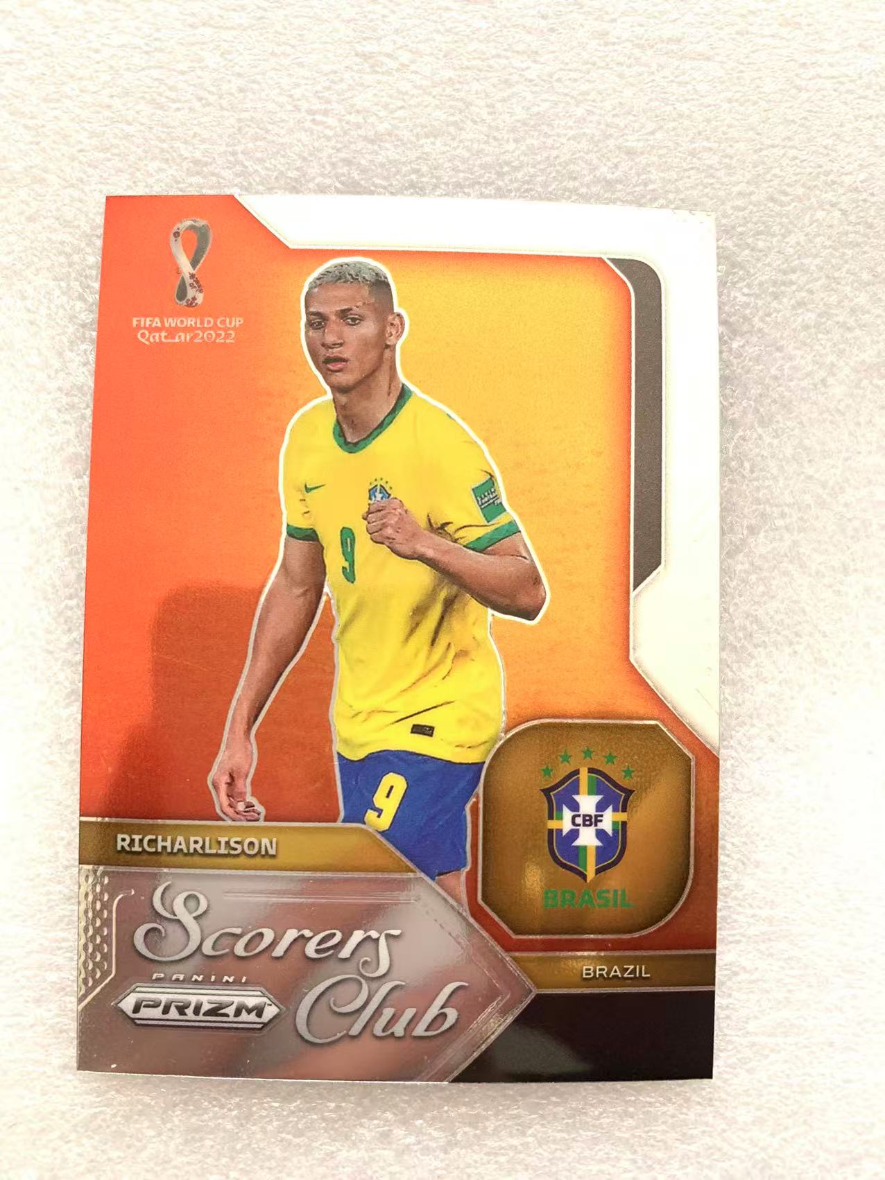 2022 Topps Prizm Richarlison 巴西 理查利森  世界杯PZ  base 得分俱乐部 特卡  卡品如图