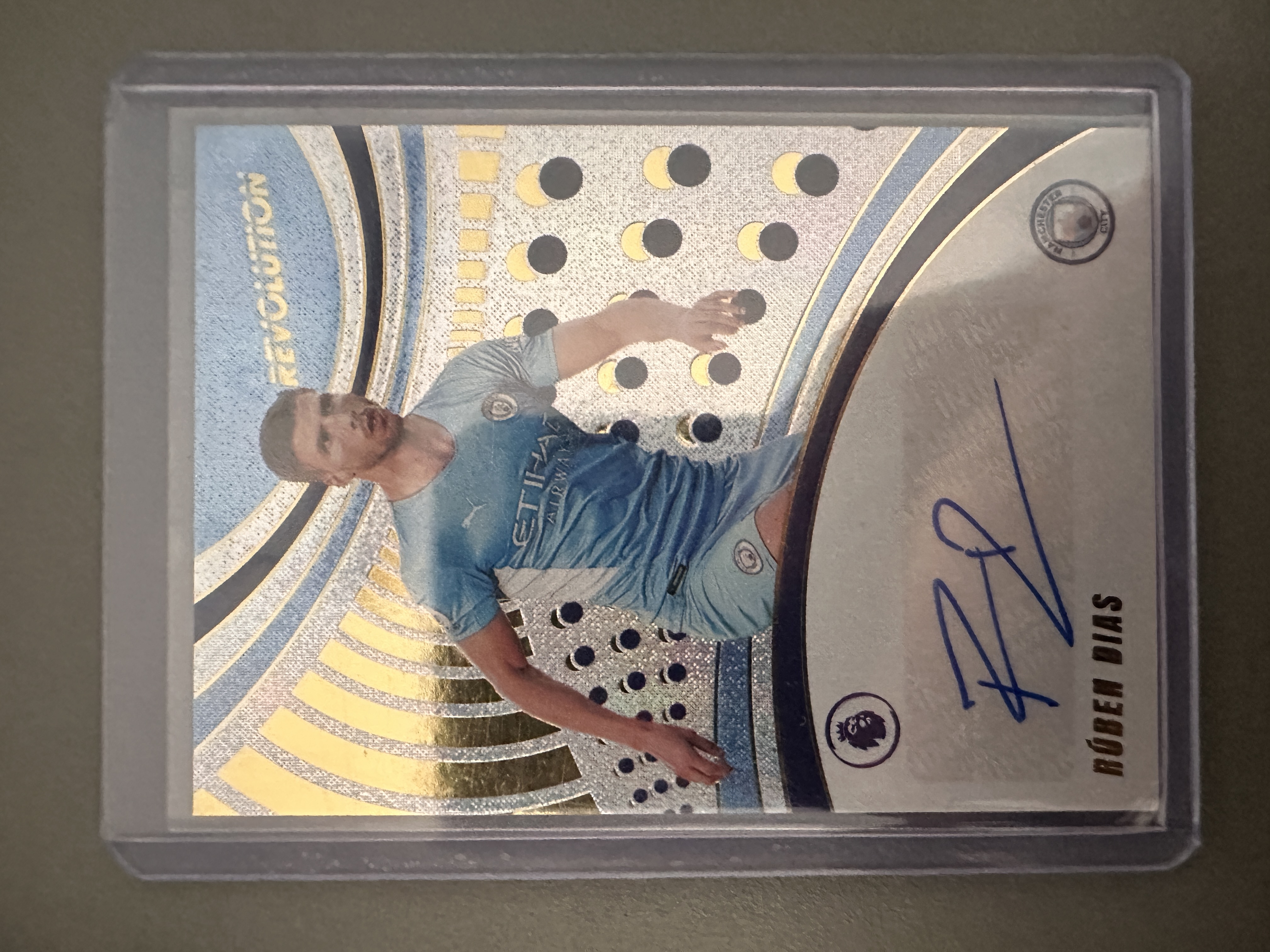 2021-22 Panini Revolution Rúben Dias 鲁本迪亚斯 曼城 英超 签字 葡萄牙主力中卫 革命 (chen)