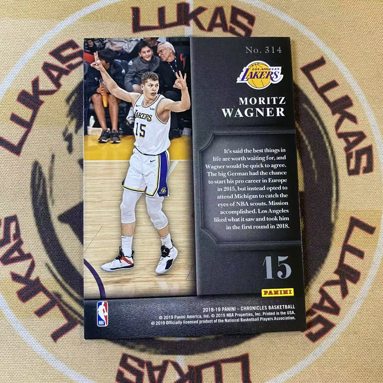 撸卡厮 Lukas 1819 编年史 黑盒 湖人 潜力新秀 大瓦格纳 249编 新秀卡 (人种)