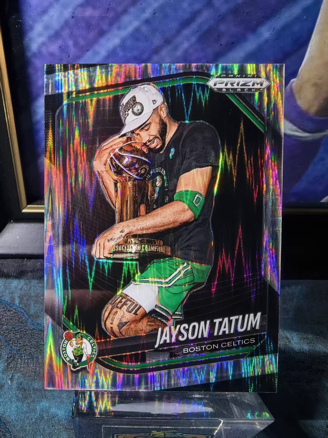 2023-24 Panini Prizm Jayson Tatum pz 凯尔特人 杰森 塔图姆 018/249编 瀑布折 卡品如图 收藏必备 利利