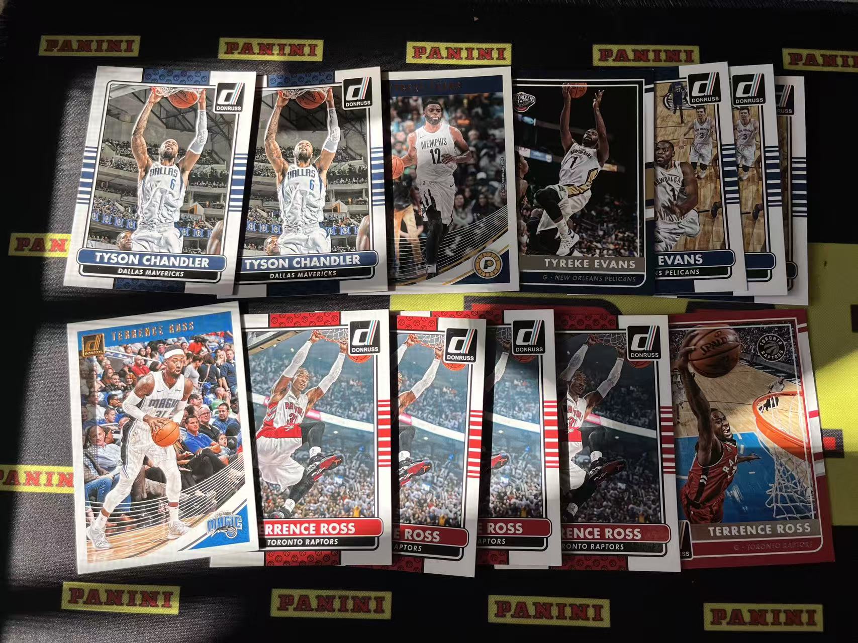 2016-17 Panini prizm LeBron James Donruss 杜蕾斯 普特打包 泰森钱德勒 泰瑞克埃文斯 特伦斯罗斯