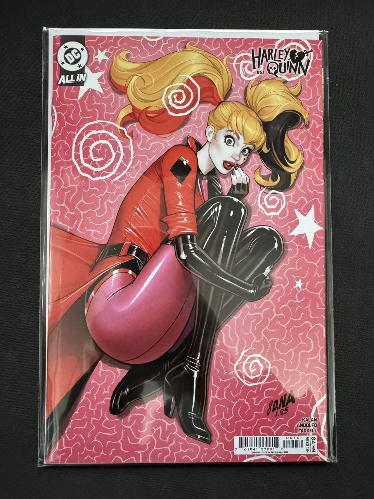 2025 Marvel 美漫 期刊杂志 DC 哈莉奎茵 官方漫画 美漫期刊 杂志书刊 变体、贸易、小标 带膜带背板