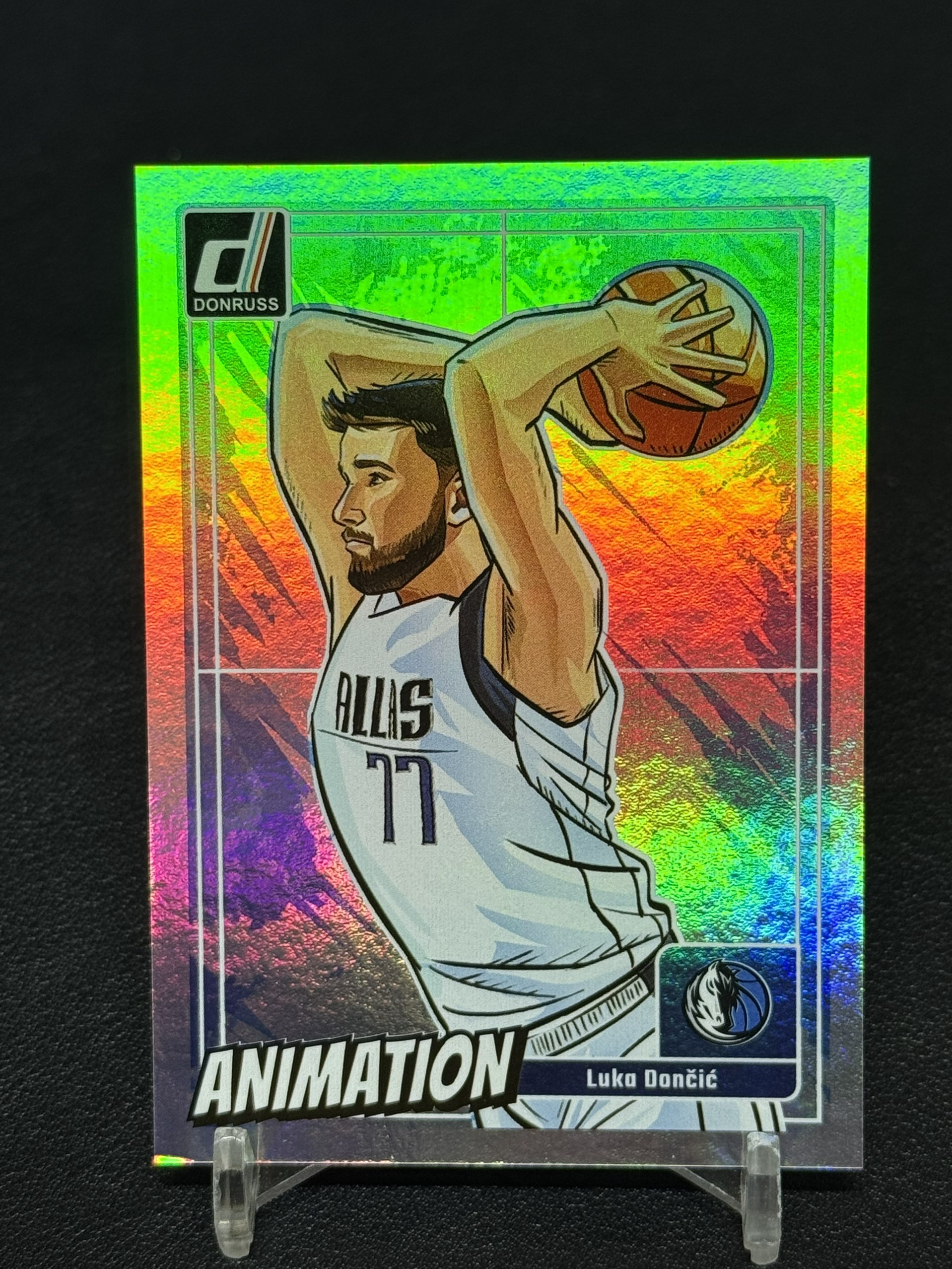 【浩行拍卖截标预付82%】2024-25 panini donruss luka doncic 杜蕾斯 独行侠 卢卡 东契奇 77 折射 ...