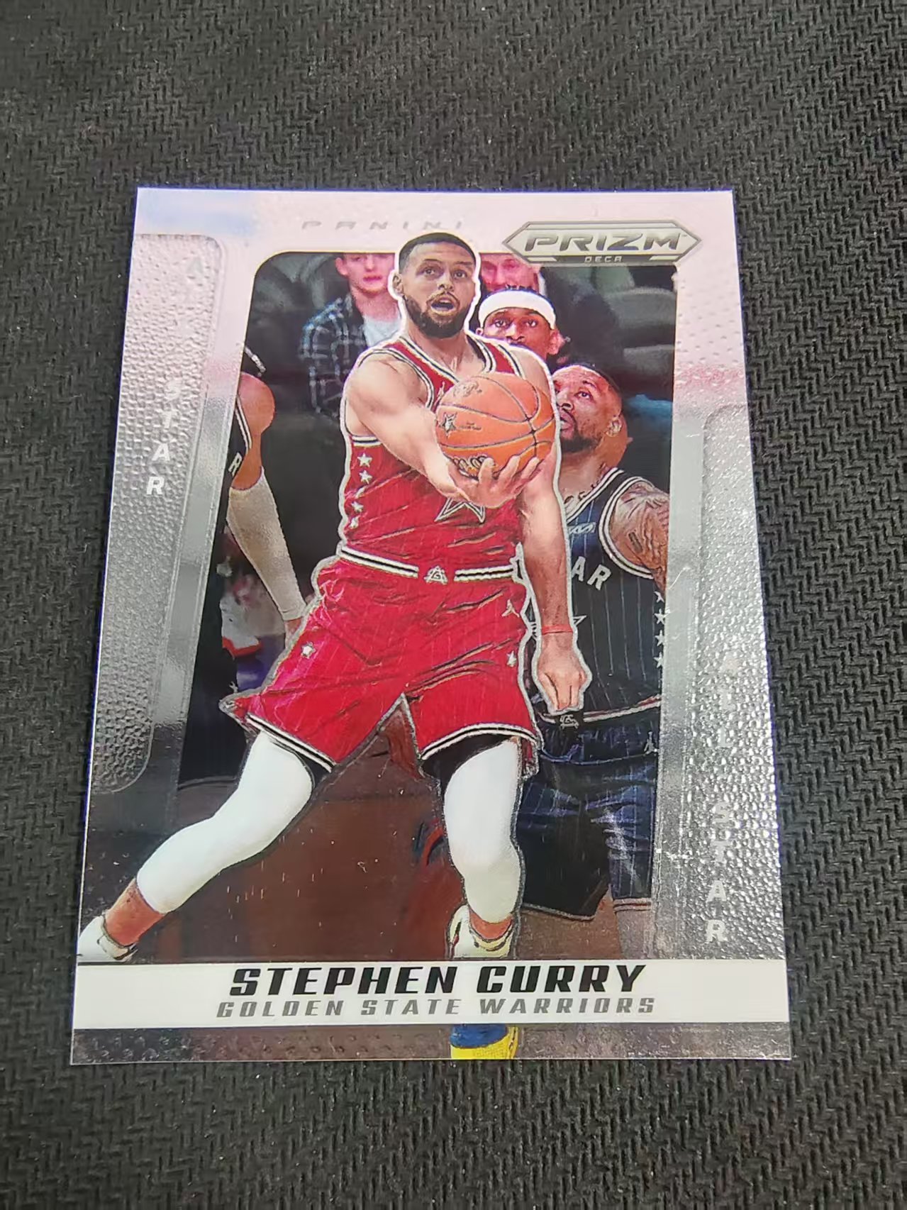 【可合并,不累计】2024-25 Panini Prizm Deca Stephen Curry 复刻PZ 斯蒂芬 库里 小学生 萌神 全明星 划痕 边角瑕疵 #254