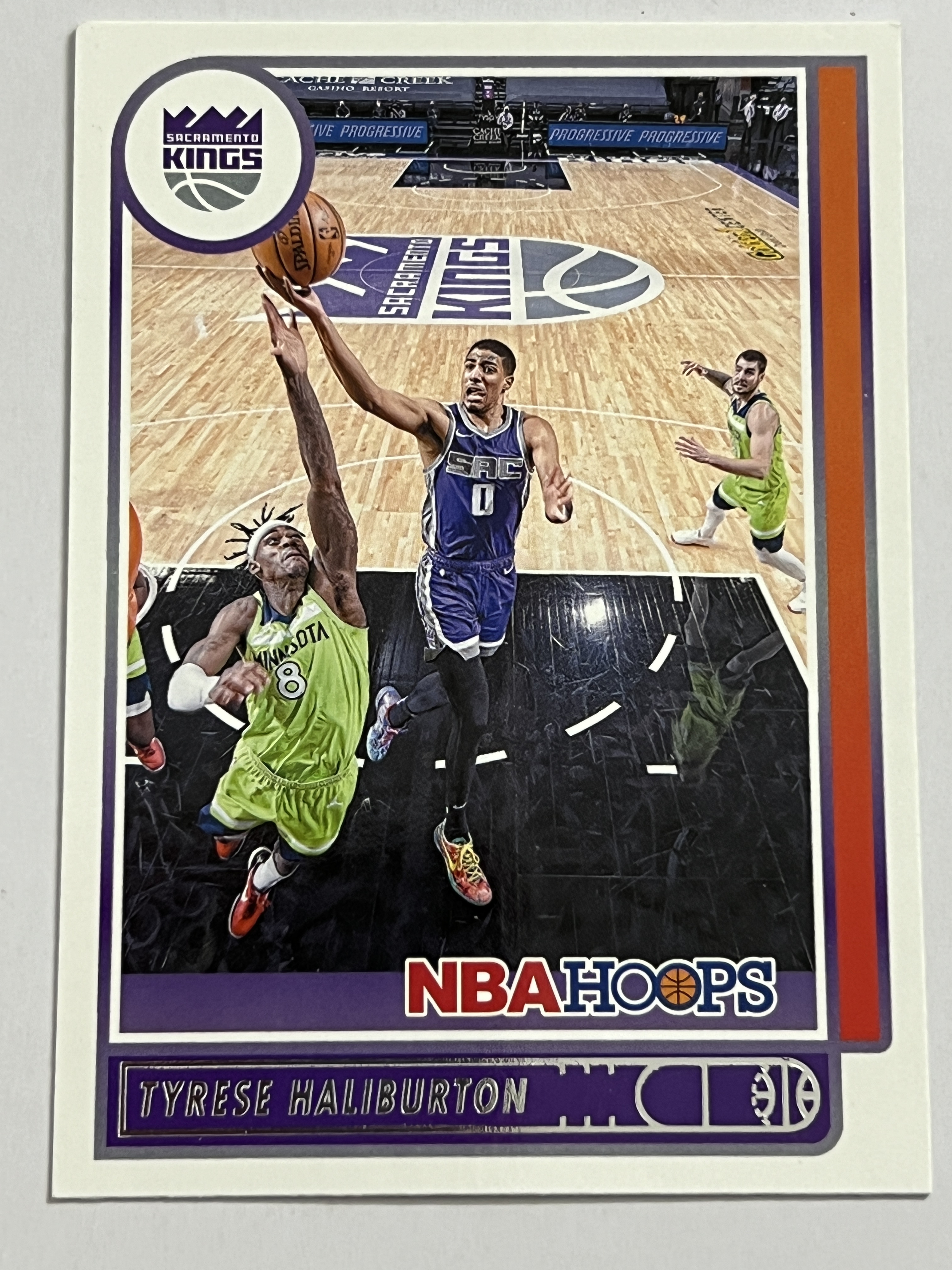 2021-22 Panini Hoops Tyrese Haliburton 泰雷塞 哈利伯顿 国王队 热门球星 收藏必备 实卡精美 #108