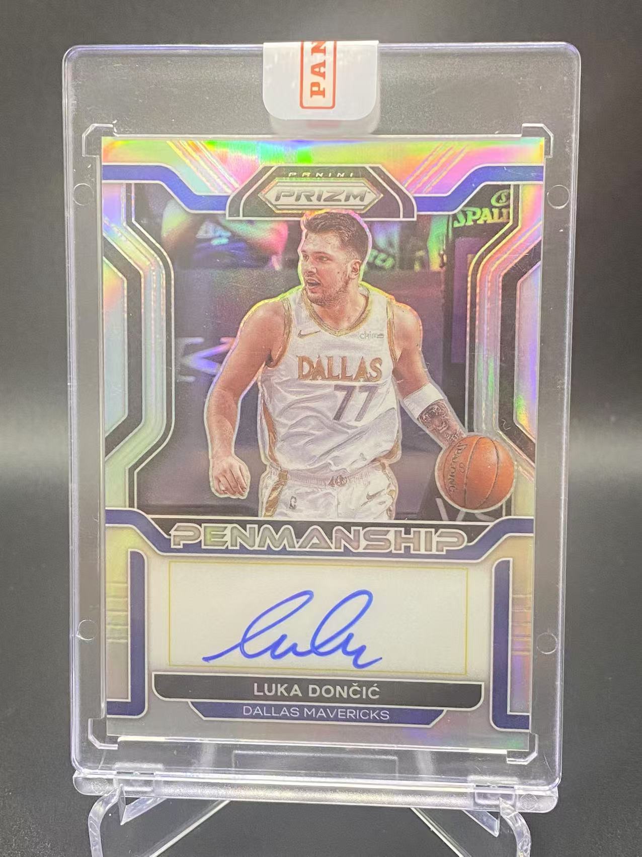 2021-22 【六六代卖 预付截标回款】 Prizm Luka Doncic 卢卡 东契奇 独行侠 湖人 PZ 卡签签字 银折 原封砖 ( 翔)