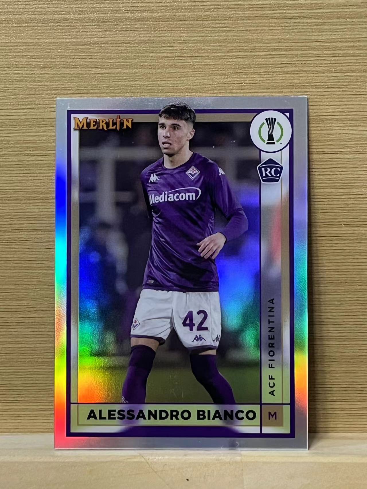 2023 Topps merlin Alessandro Bianco RC 比安克 新秀 法兰克福 梅林 银折 卡品如图 收藏凑套必备 A6