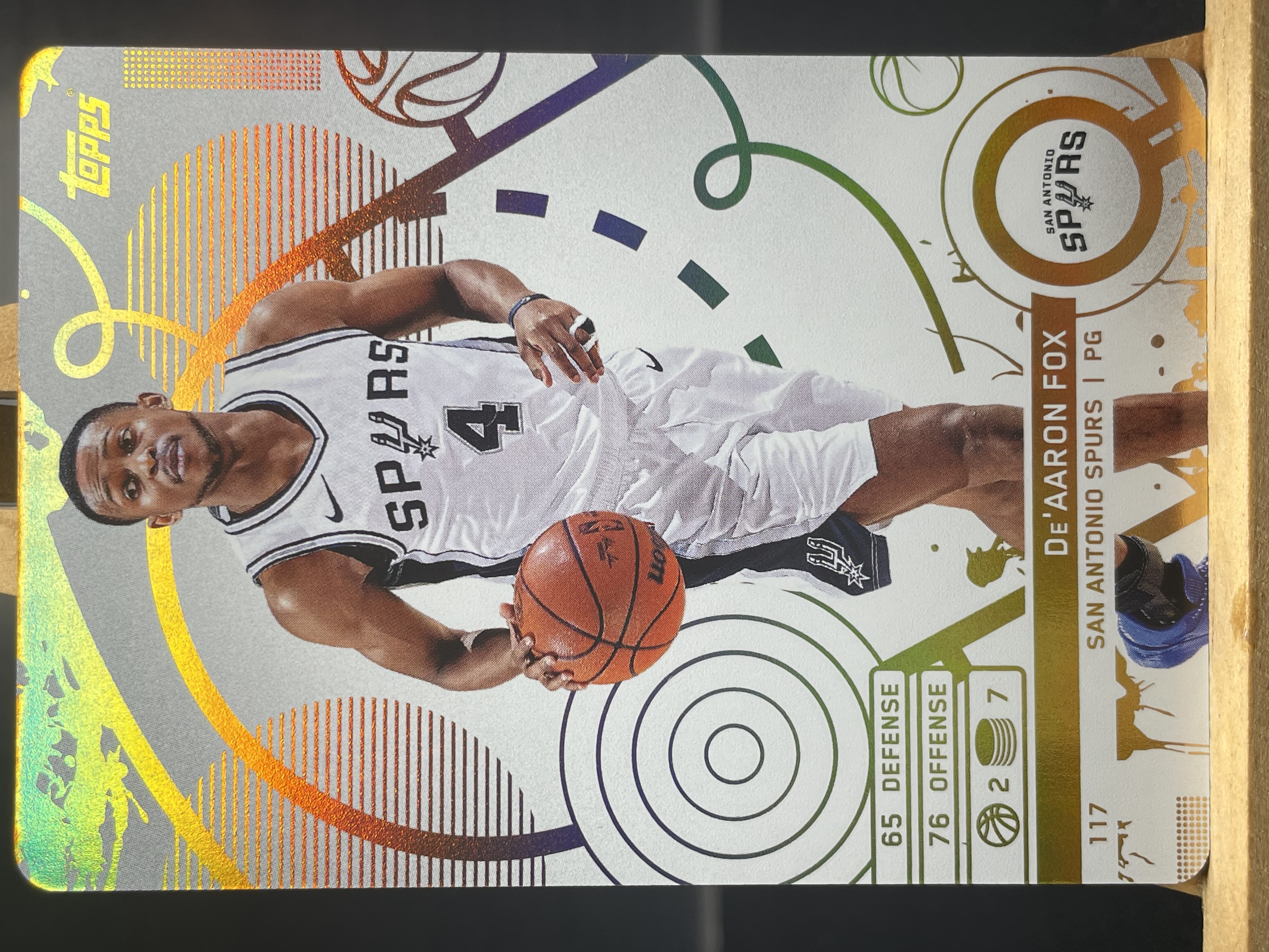 (C8) 2025 TOPPS 折射 小狐狸 达龙 福克斯 马刺 近期大热球星 收藏必备 卡品如图 ! ! !