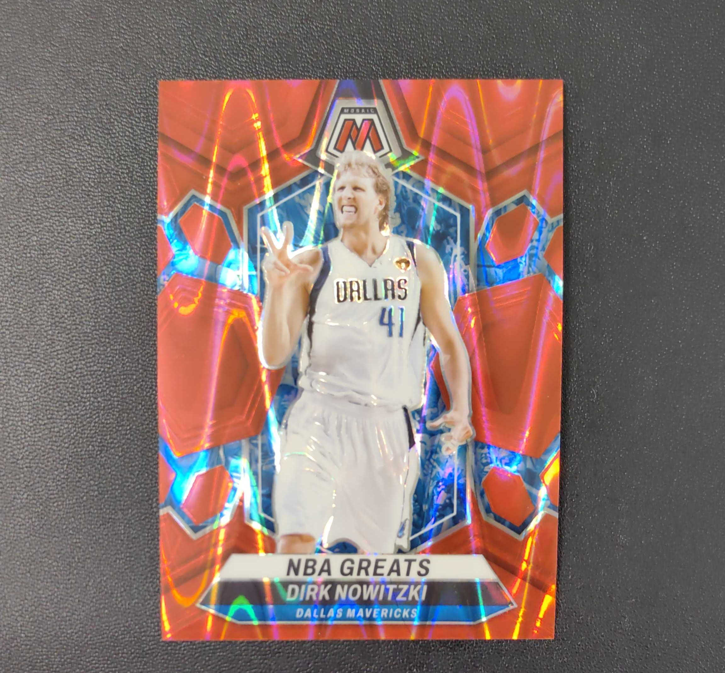 2023-24 Panini Mosaic Dirk Nowitzki 马赛克 独行侠 德克 诺维茨基 老司机 /299编 变形虫折 东契奇 sga 库里 文班亚马 詹姆斯 多张再拍