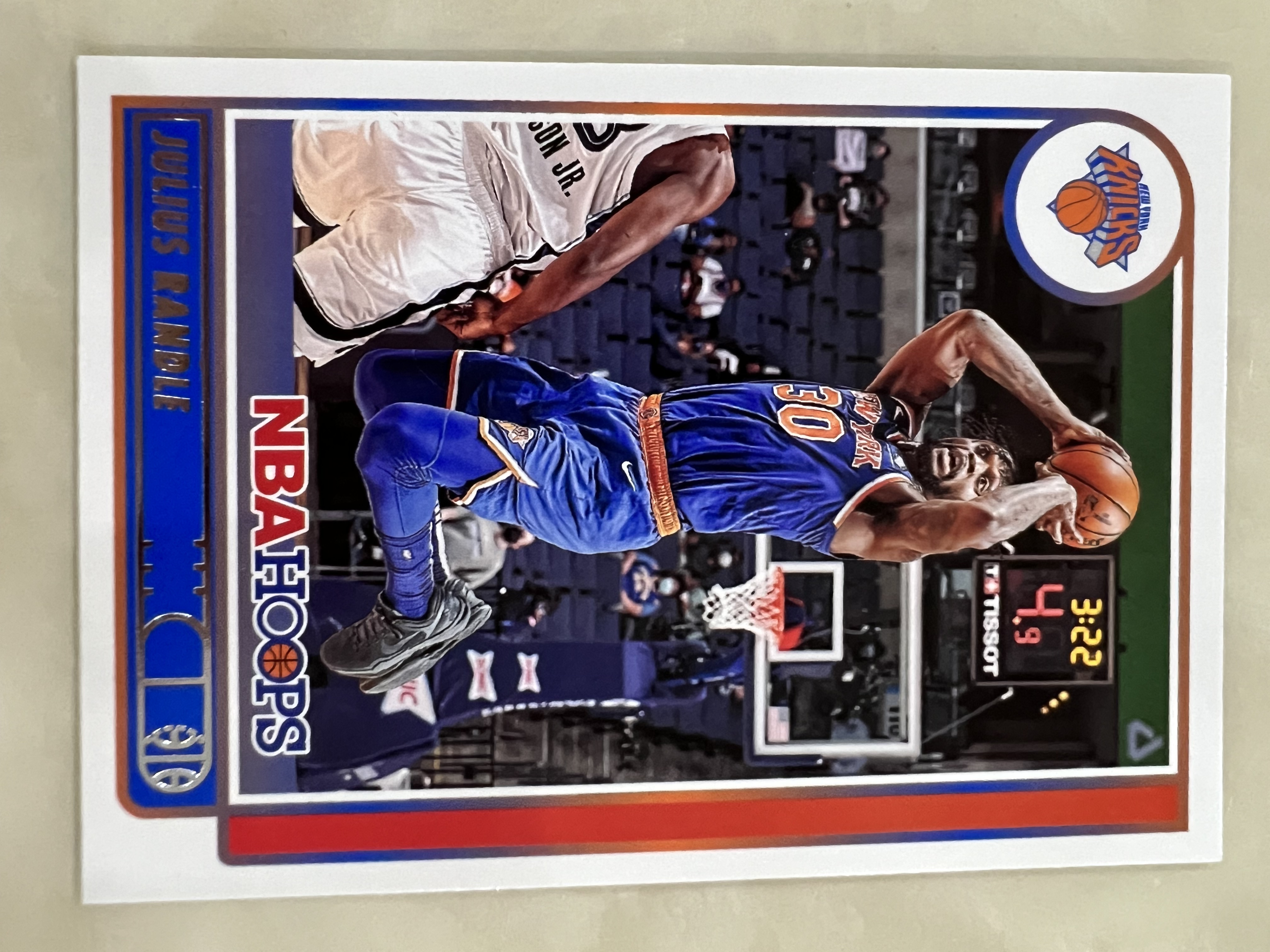 2021-22 Panini Hoops Julius Randle 朱利叶斯 兰德尔 尼克斯队 《 未来可期 值得收藏 》 凑套必备 实卡精美 投资佳品 #127