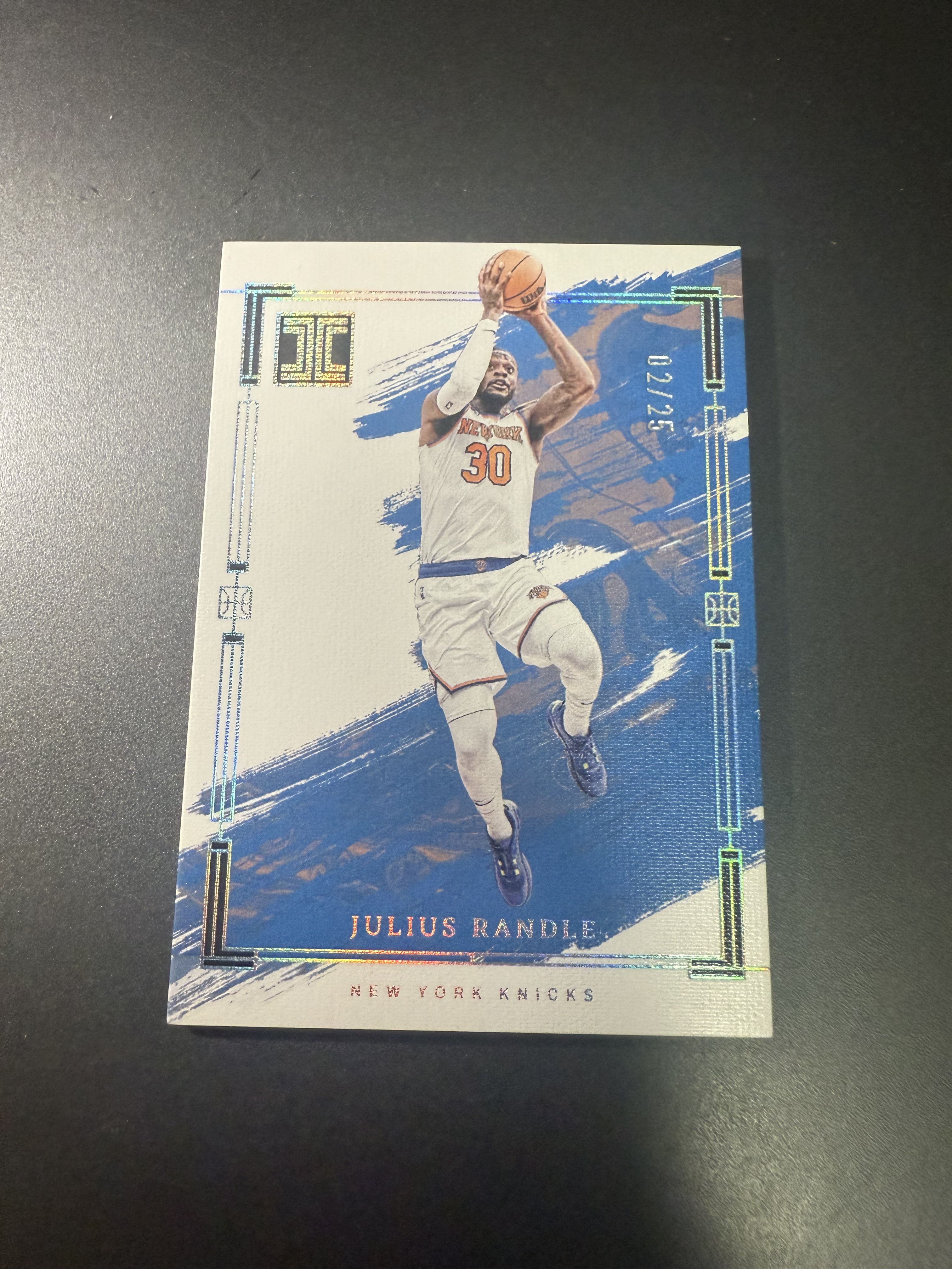2023-24 Panini Impeccable Julius Randle 兰德尔 小真金 25编 T