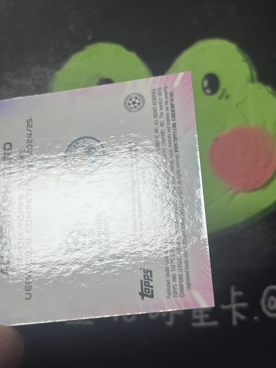 2025 Topps Chrome Savinho 欧冠 曼城 萨维尼奥 50编 签字 神奇小妖特卡 巴西 微瑕如图【ZYP代拍】暴暴