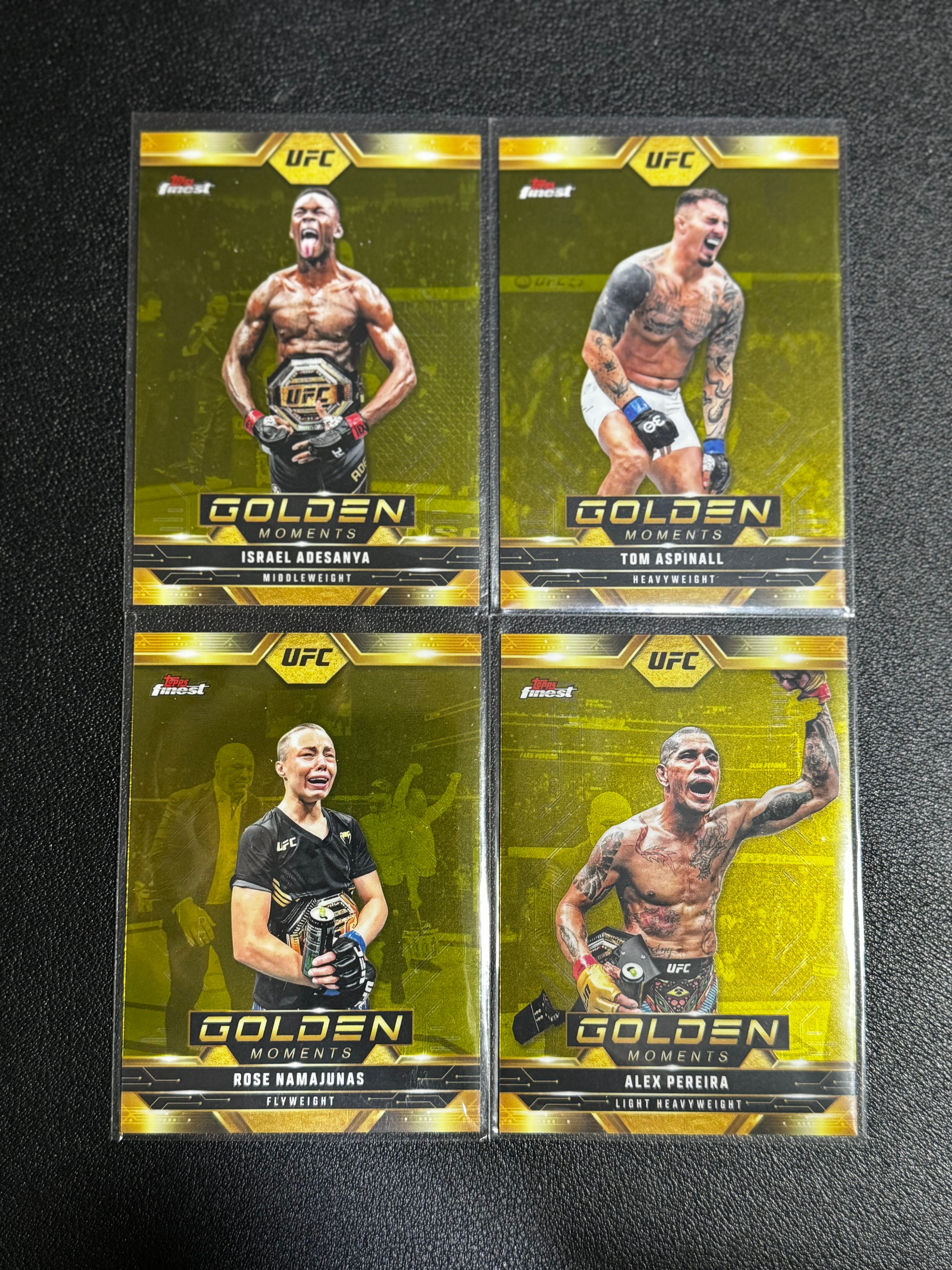 2025 Topps Finest UFC 综合格斗 Base GM 特卡 Israel Adesanya 阿迪萨亚 /佩雷拉 Alex Pereira 等 潜力无限 LWDG