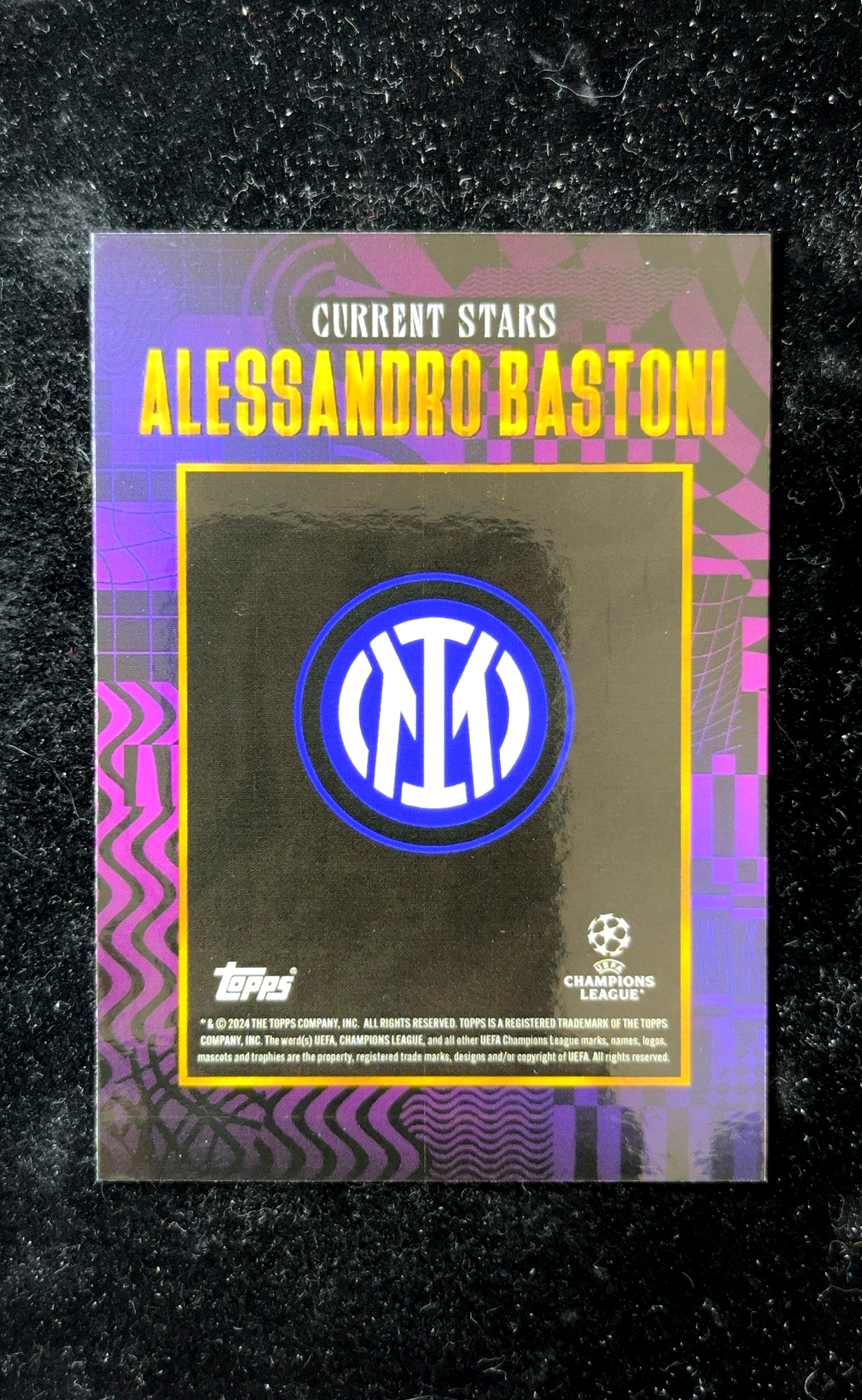 【小白1%代卖】2024 Topps X WALKERTKL 黄金盒 Alessandro Bastoni 亚历山德罗·巴斯东尼 极具价值 收藏必备 FC Internazionale 0606