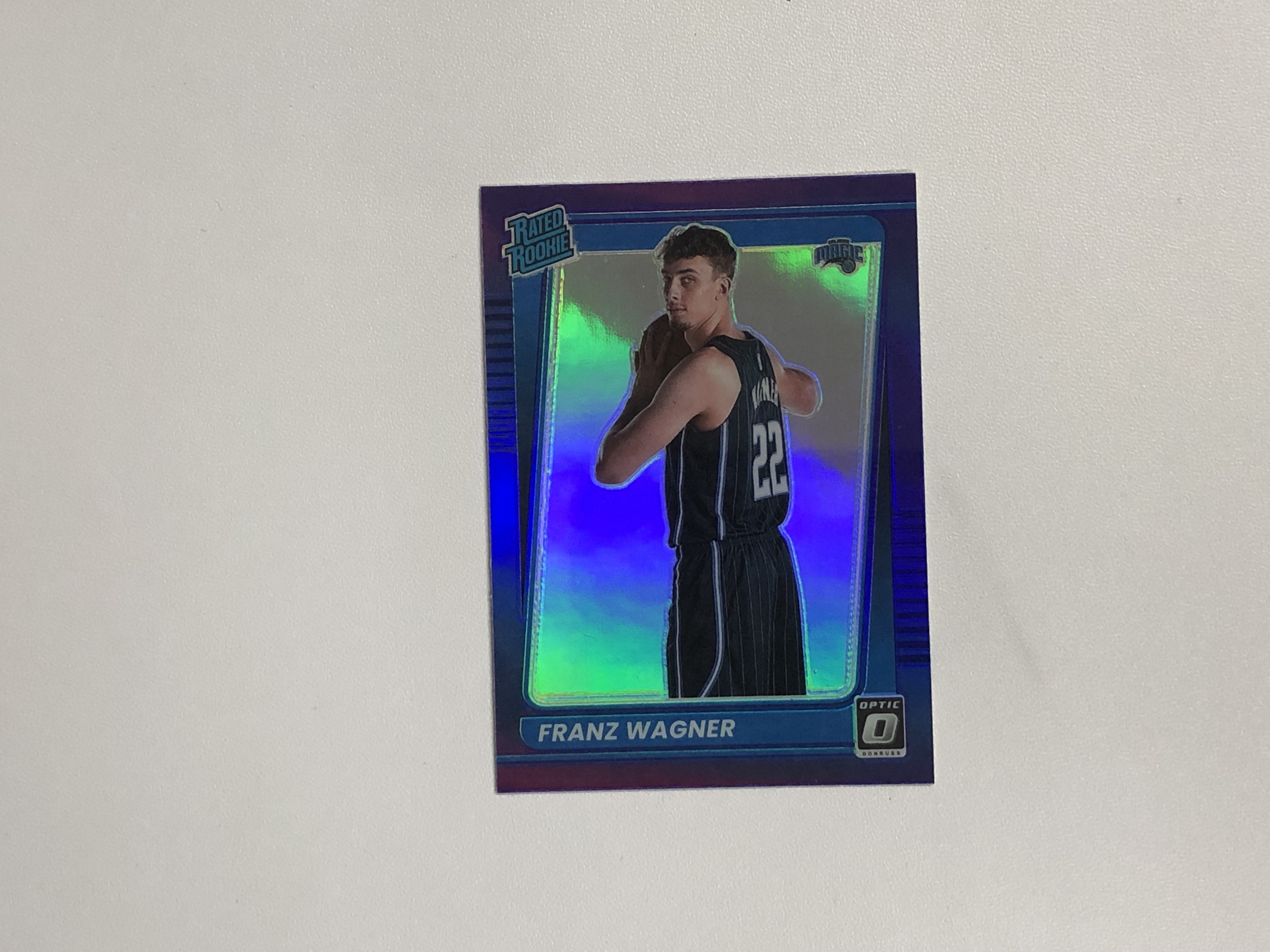 【天秤座拍卖大比例预付】2021-22 Donruss 杜蕾斯 Optic 魔术 Franz Wagner 弗朗茨 瓦格纳 新秀 rc 紫折 收藏必备※Sun