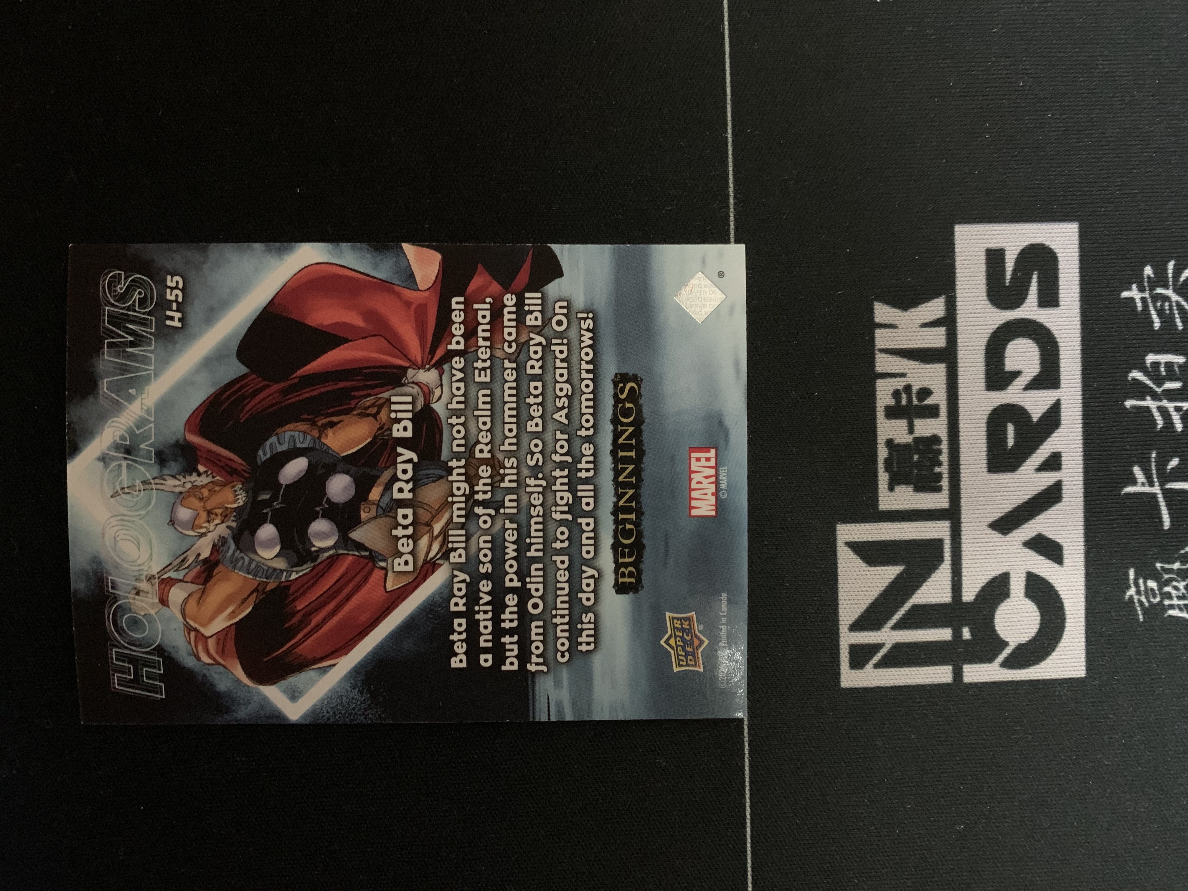 2023 Upper Deck Marvel Beginnings Vol.2 漫威开端2 H-55 Beta Ray Bill 马面雷神 holo折 卡品如图【阿猫】