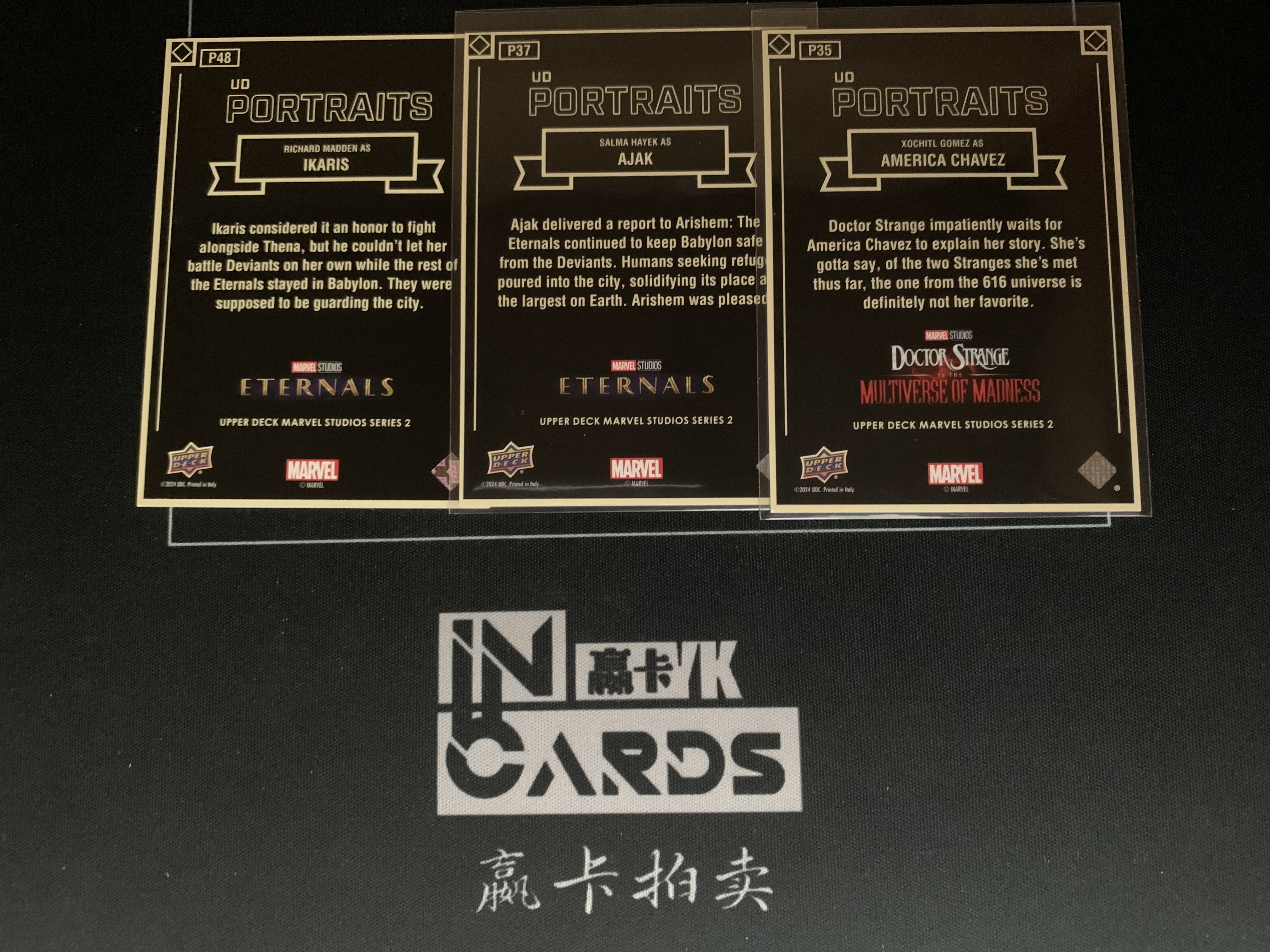 2024 upper deck marvel studios series 2 漫威影视合集2 /99编 /250编 3张打包 卡品如图 收藏必备 麦麦