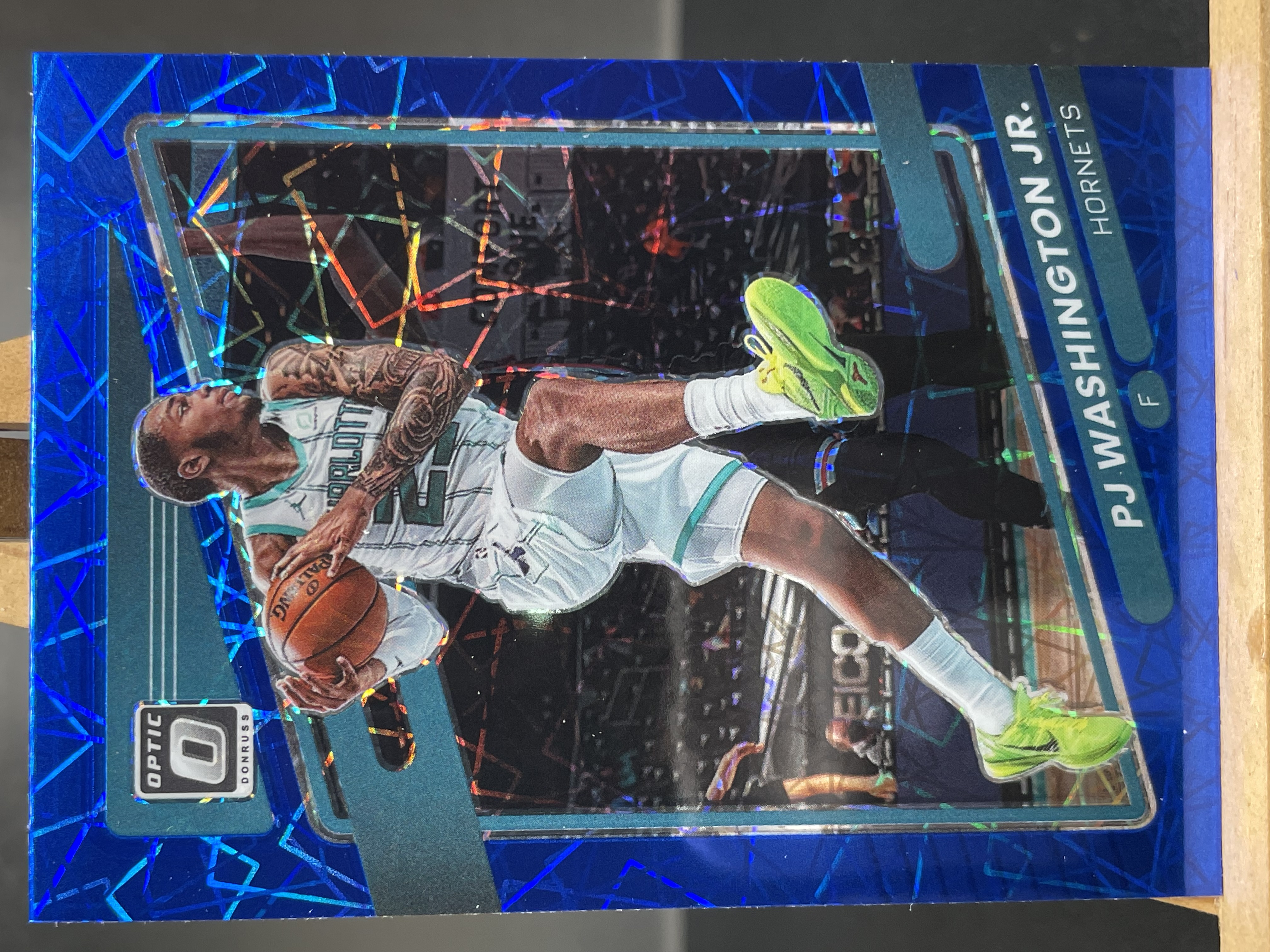 (B5) 2021-22 PANINI OPTIC 折射 P J 华盛顿 黄蜂 近期大热球星 收藏凑套必备 卡品如图 !!!