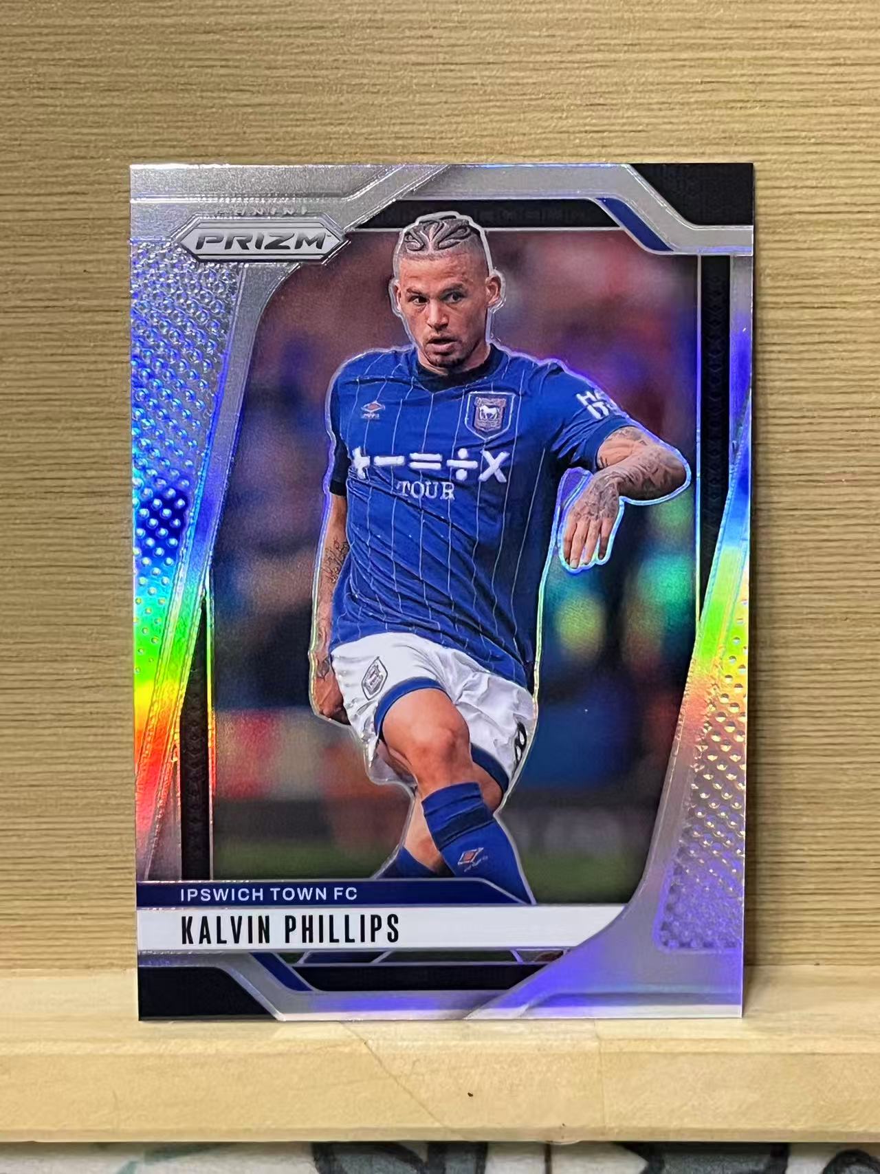 2024-25 Panini Prizm Kalvin Phillips 卡尔文 菲利普斯 伊普斯维奇 英超 银折 实卡精美 收藏必备 LZ1