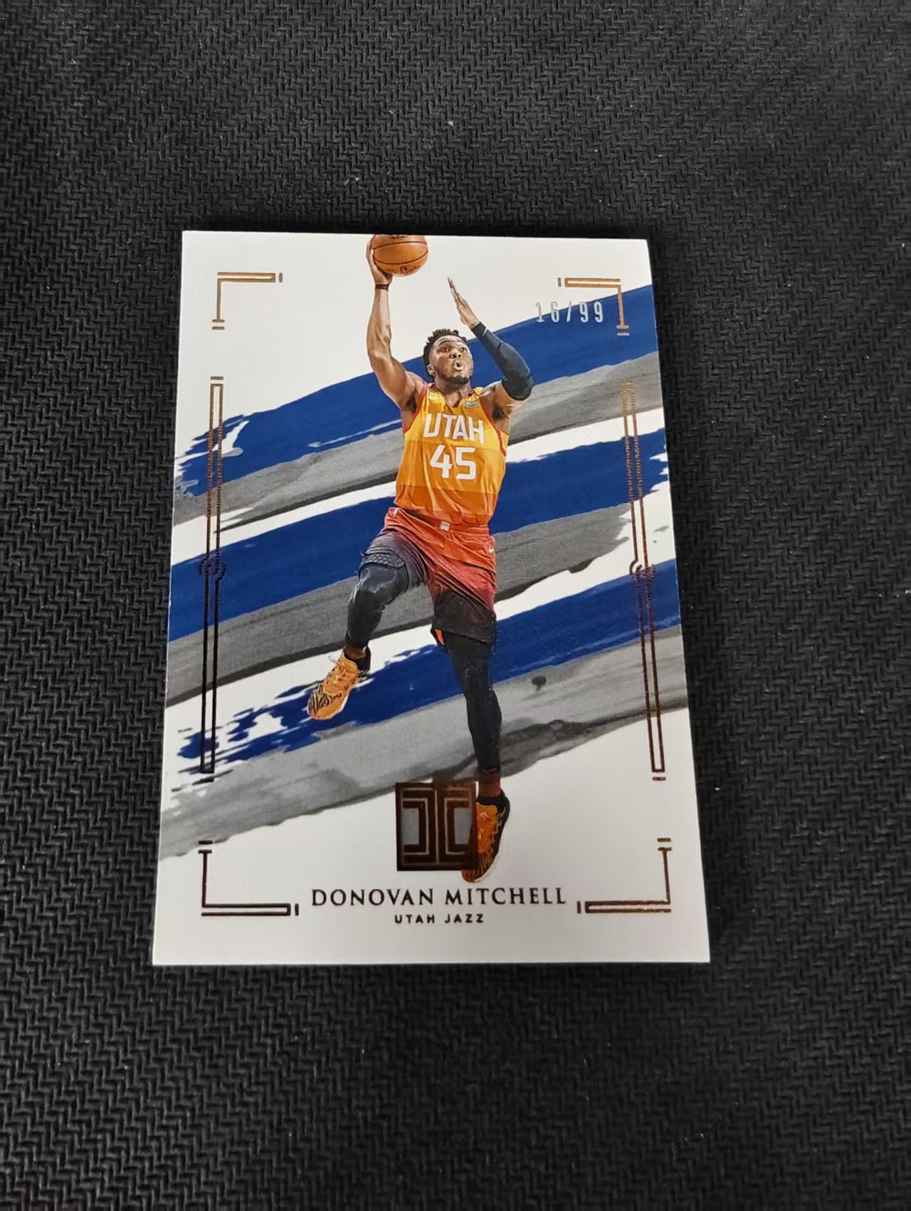 【可合并,不累计】2020-21 Panini Impeccable Donovan Mitchell 米球 多诺万 米切尔 爵士 99编 边角瑕疵